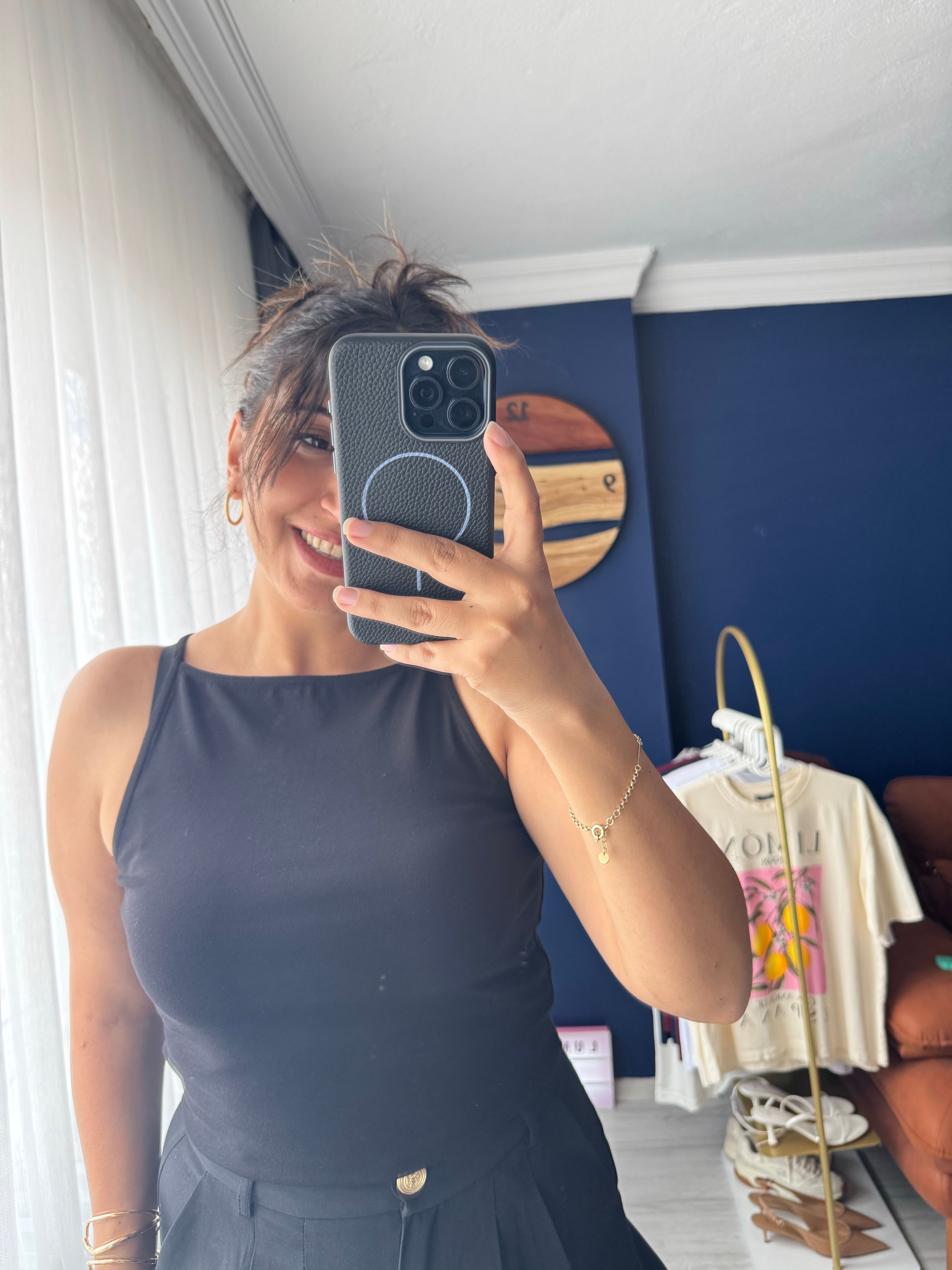 Halter Yaka Bluz