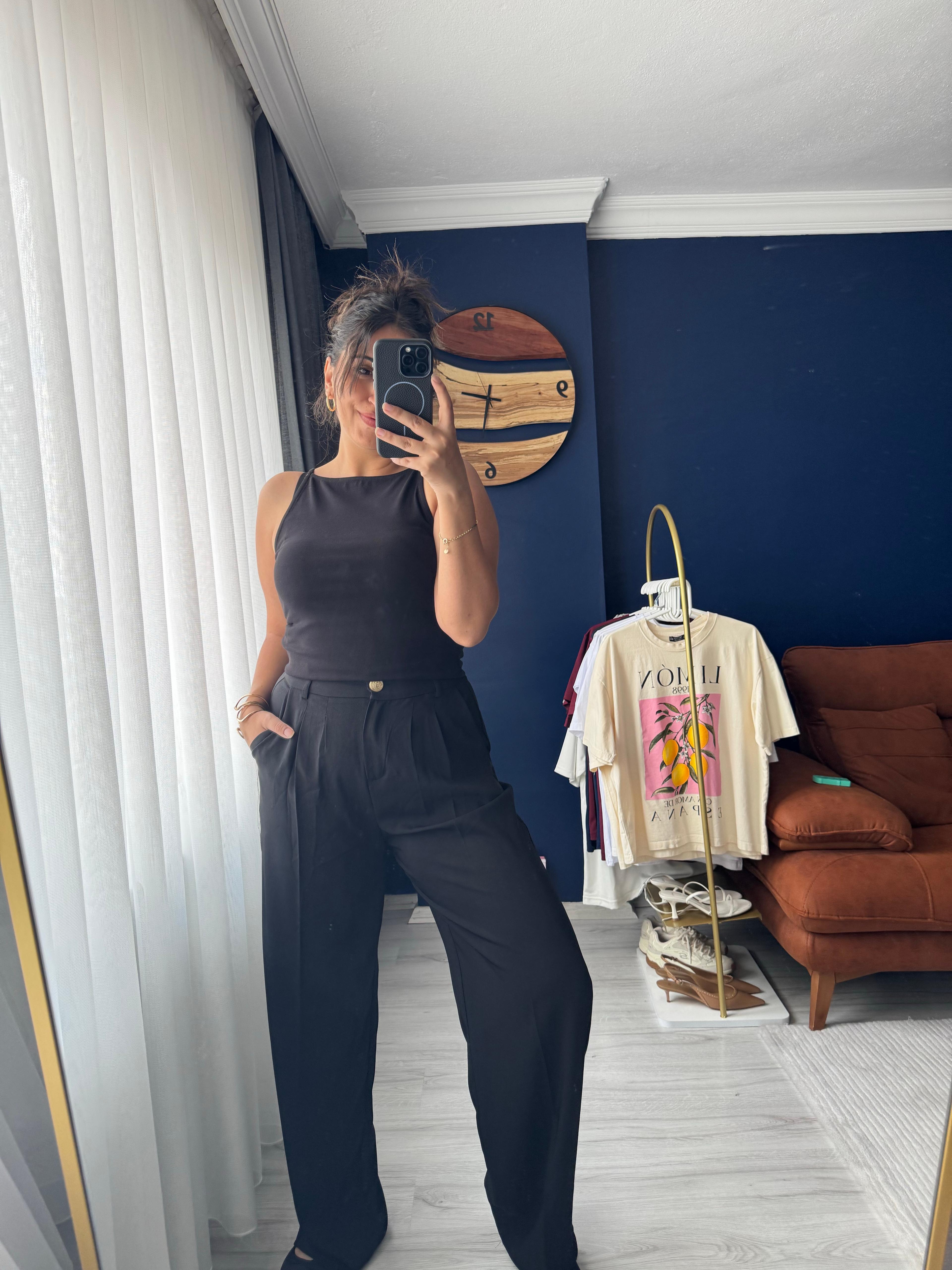 Halter Yaka Bluz