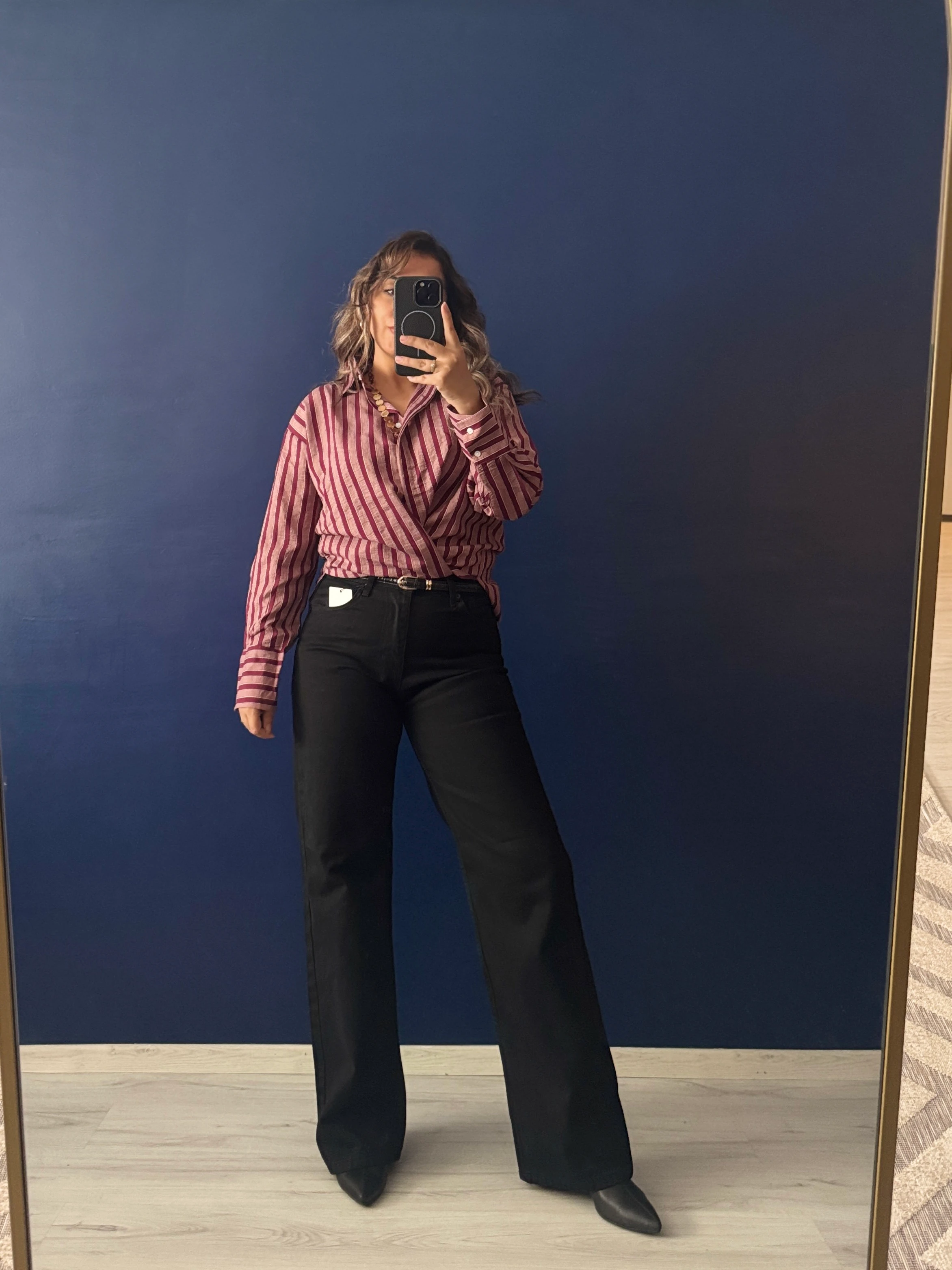 Gülkurusu Bordo Gömlek