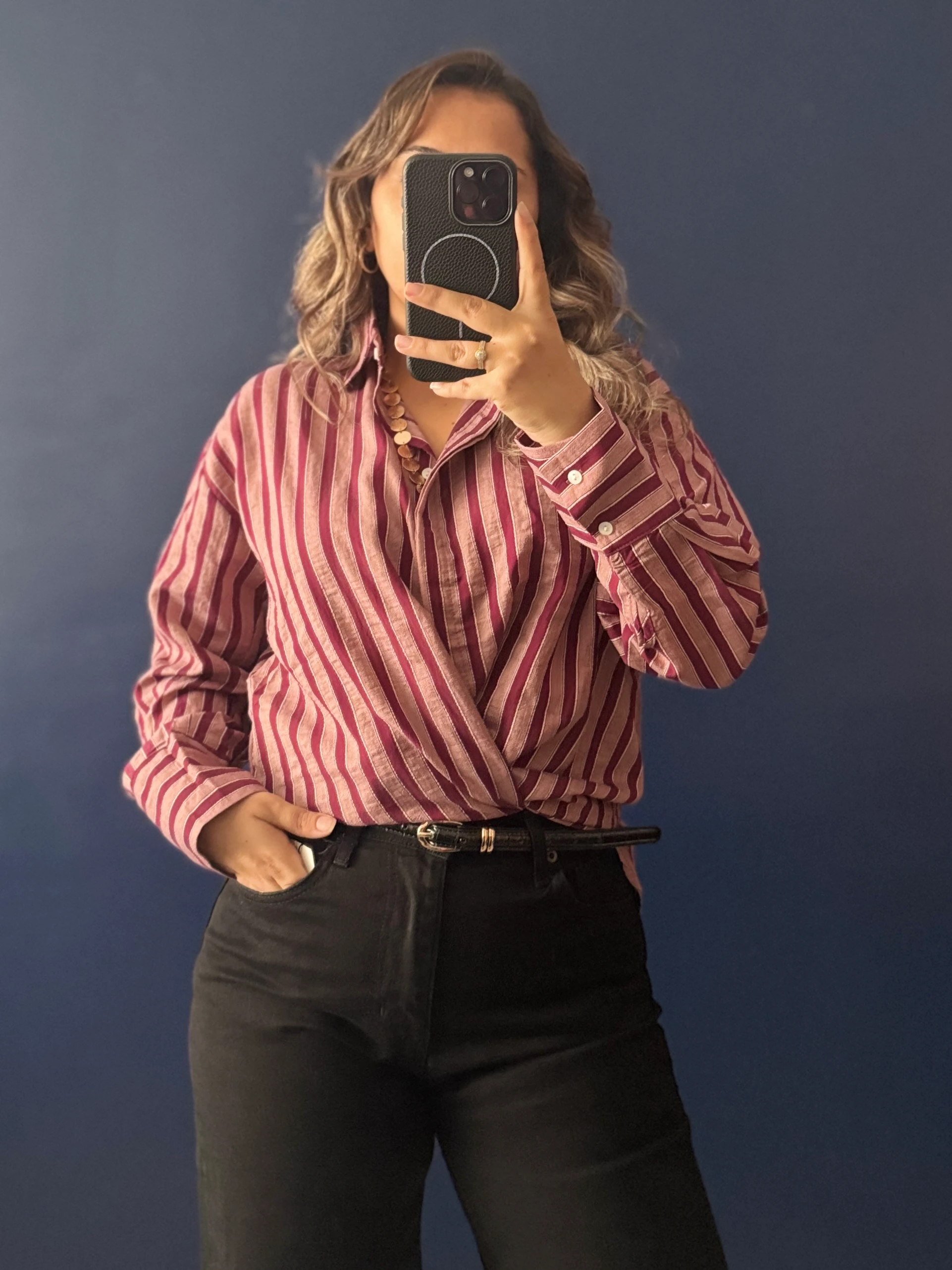 Gülkurusu Bordo Gömlek