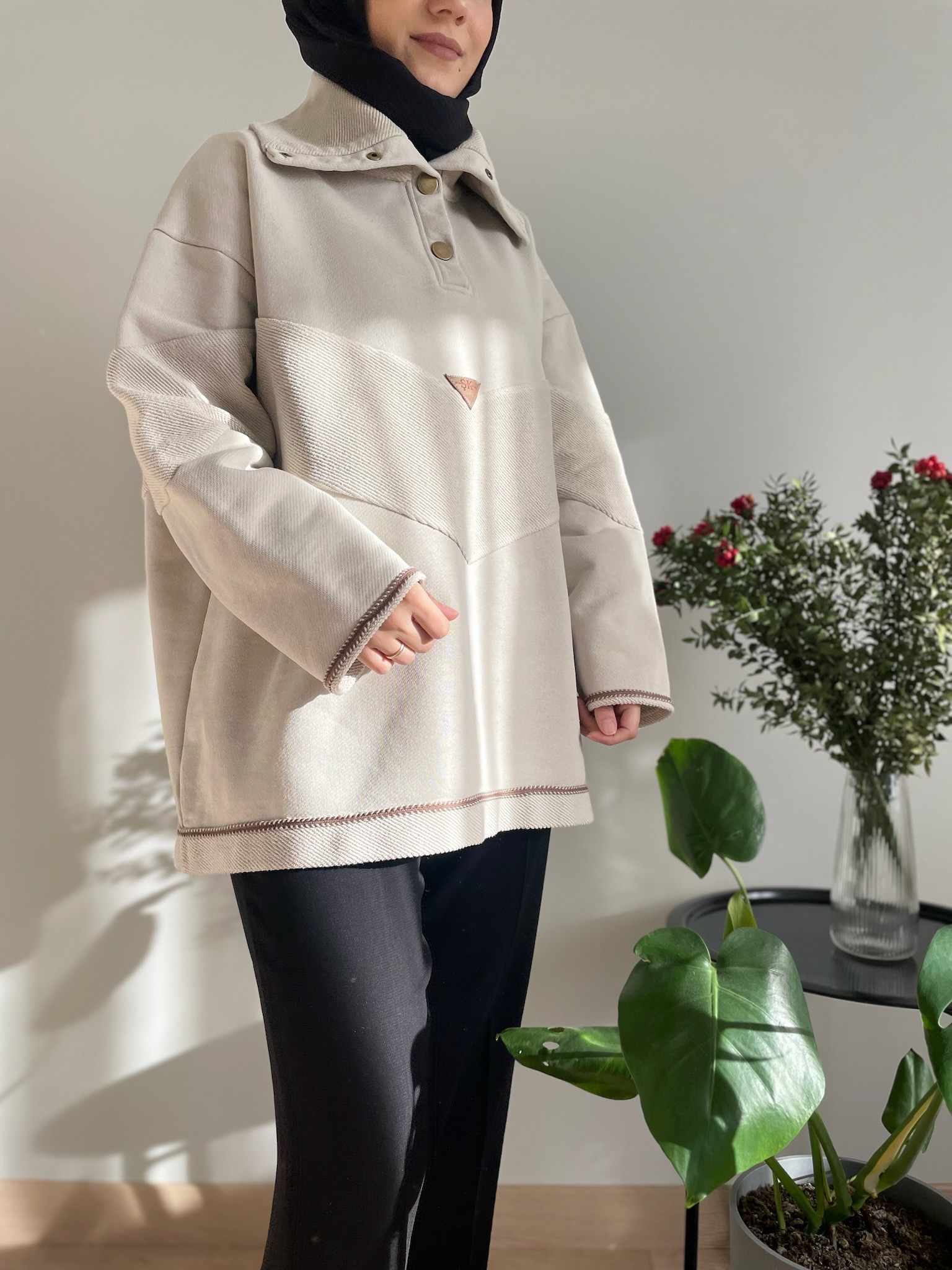 BEJ OVERSIZE SWEATSHIRT