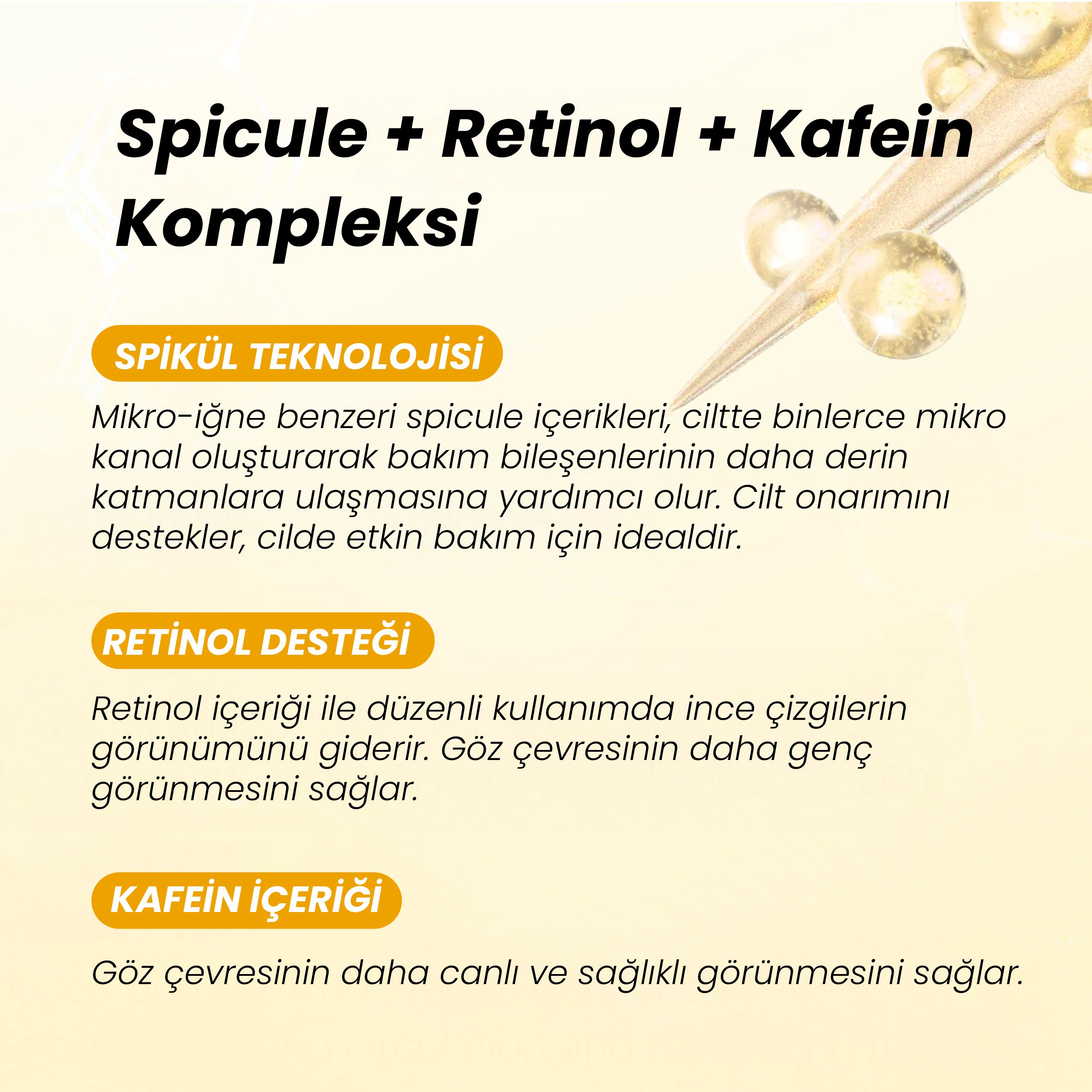 Eyephalt Retinollü Göz Altı Bakım Kremi Bio-Spicule Teknolojili 10ml