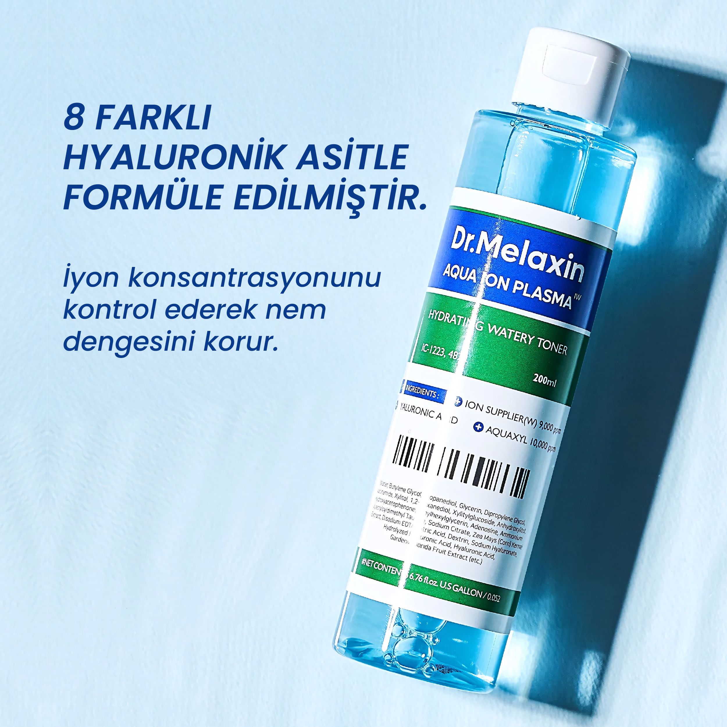 Aqua Ion Yoğun Nemlendirici Tonik 200ml