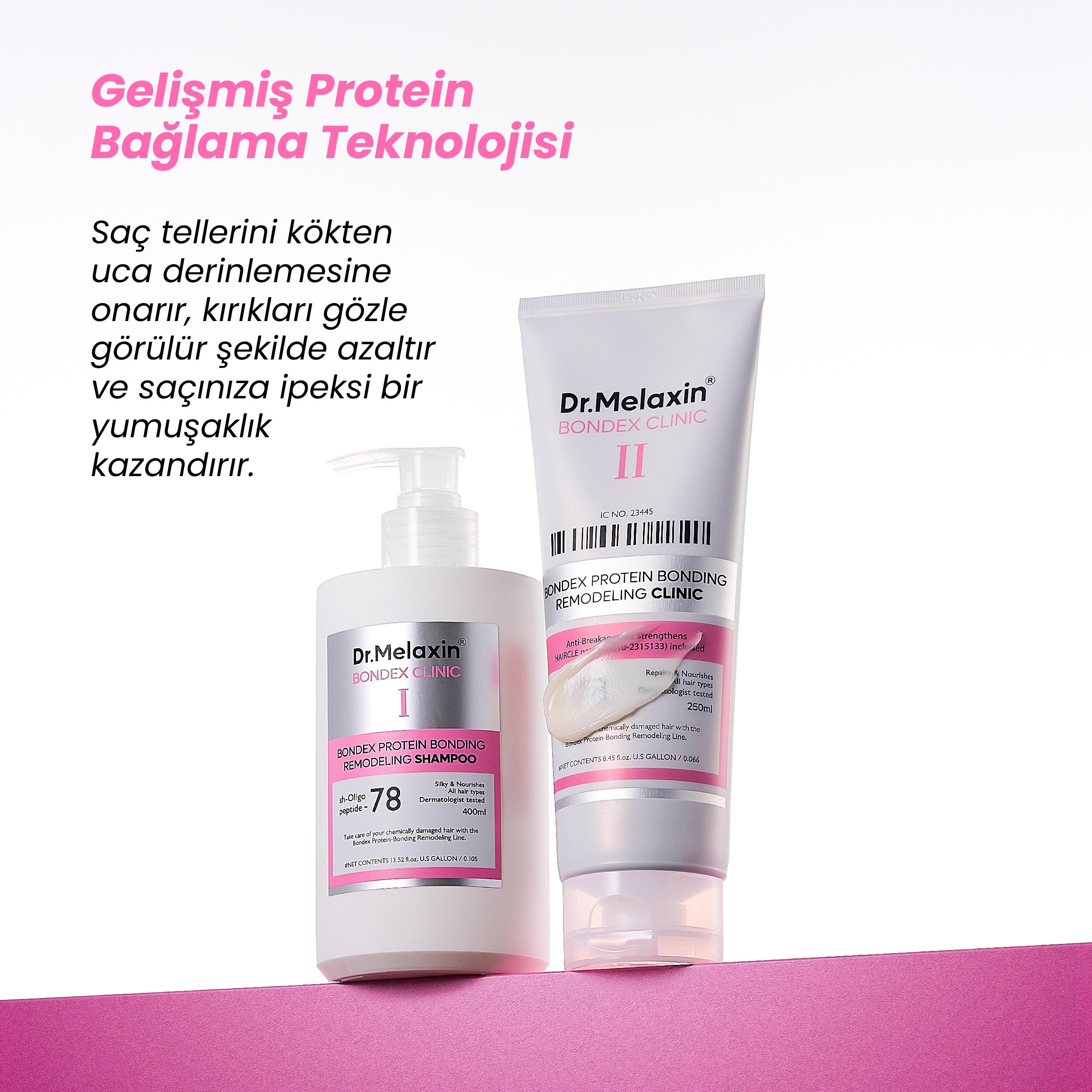 Bondex Proteinli Onarıcı Saç Bakım Seti