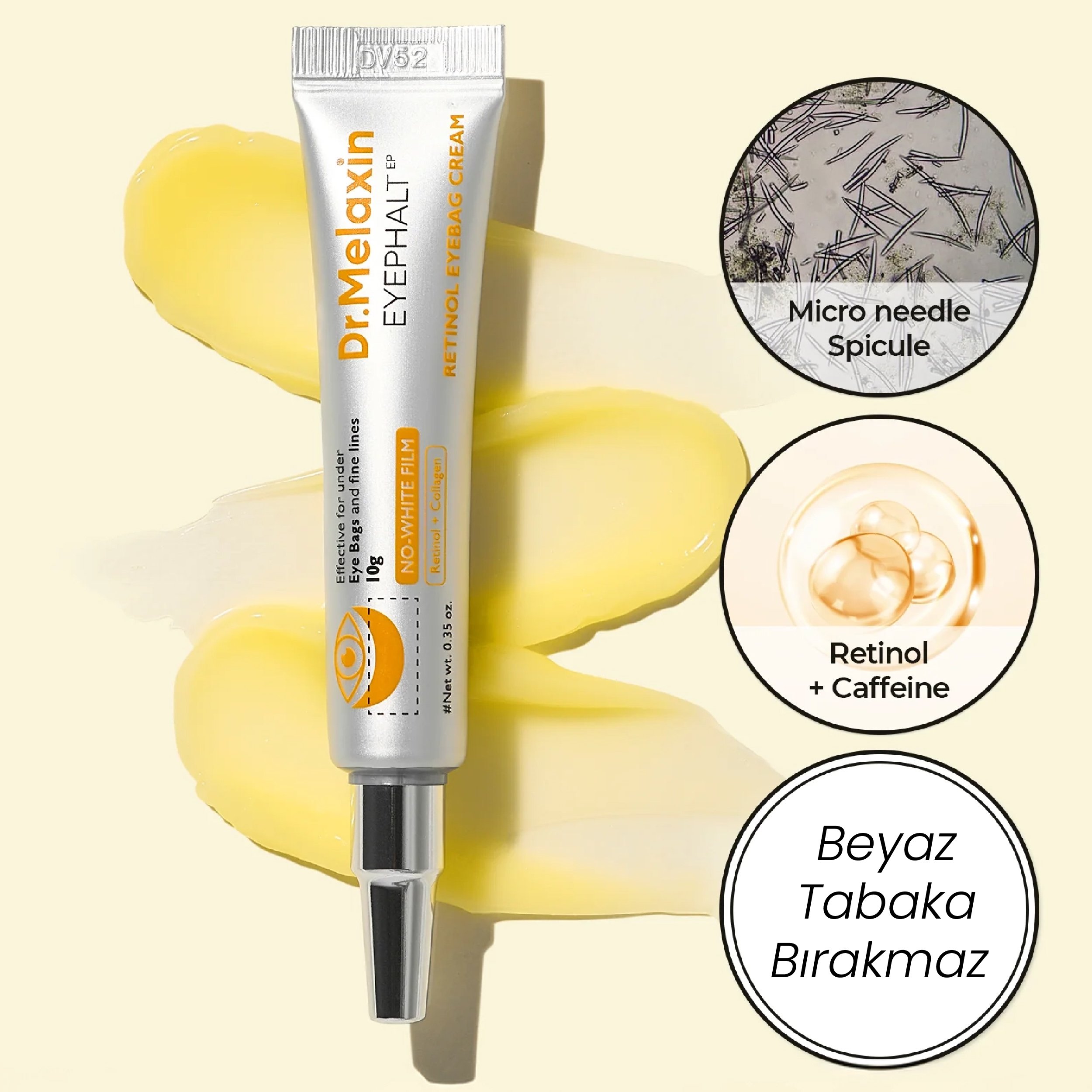 Eyephalt Retinollü Göz Altı Bakım Kremi Bio-Spicule Teknolojili 10ml
