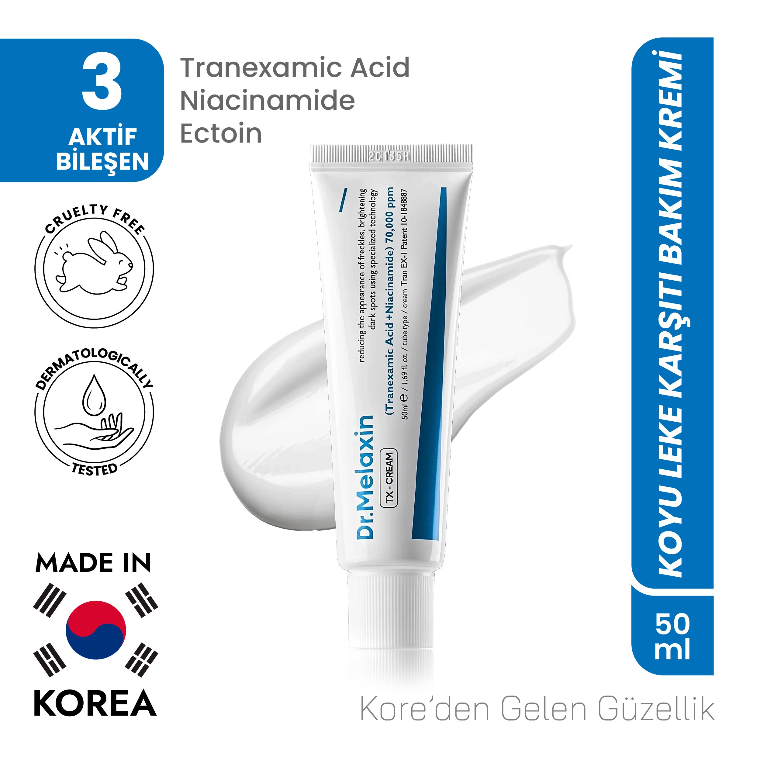 TX Koyu Leke Karşıtı Aydınlatıcı Yüz Bakım Kremi 50ml