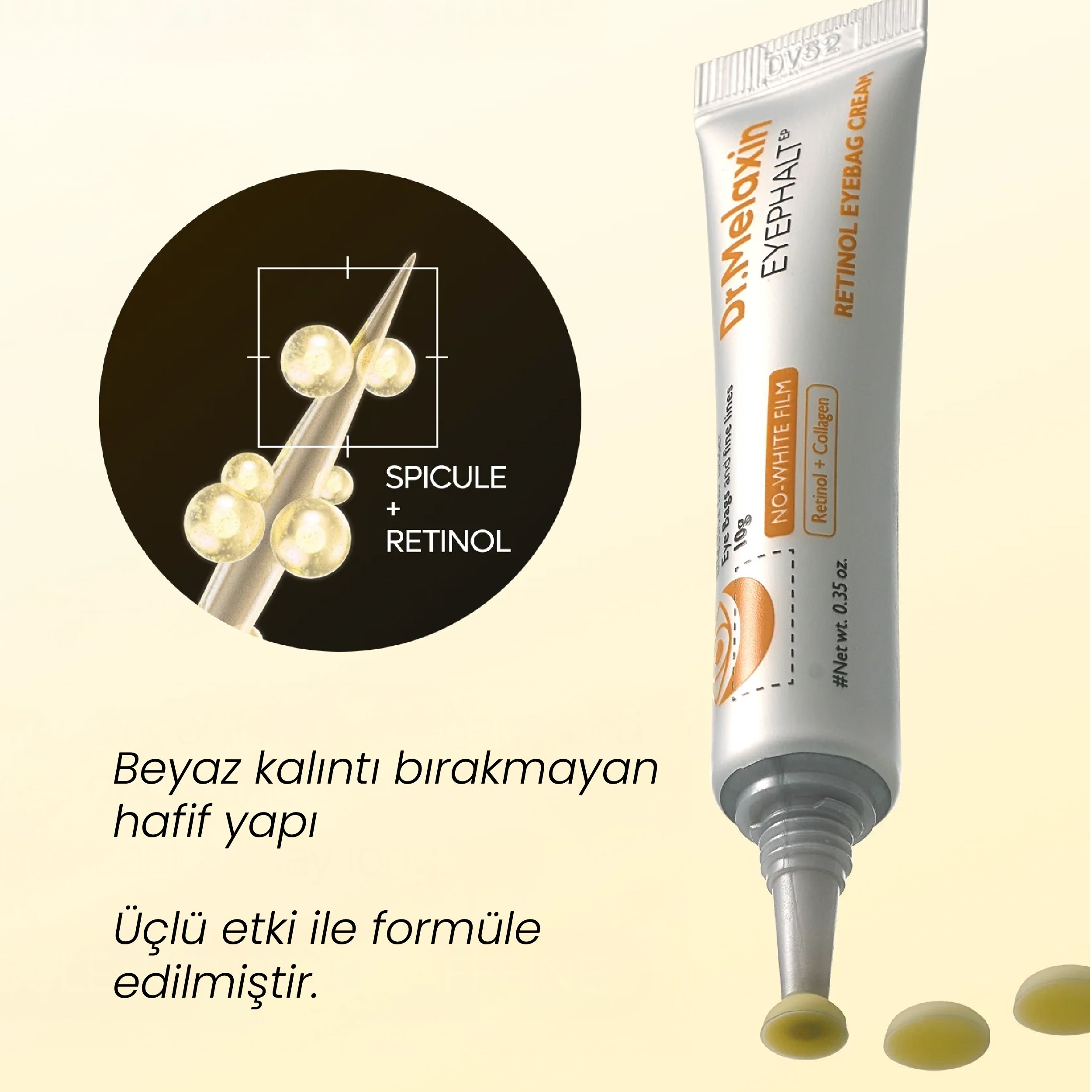 Eyephalt Retinollü Göz Altı Bakım Kremi Bio-Spicule Teknolojili 10ml