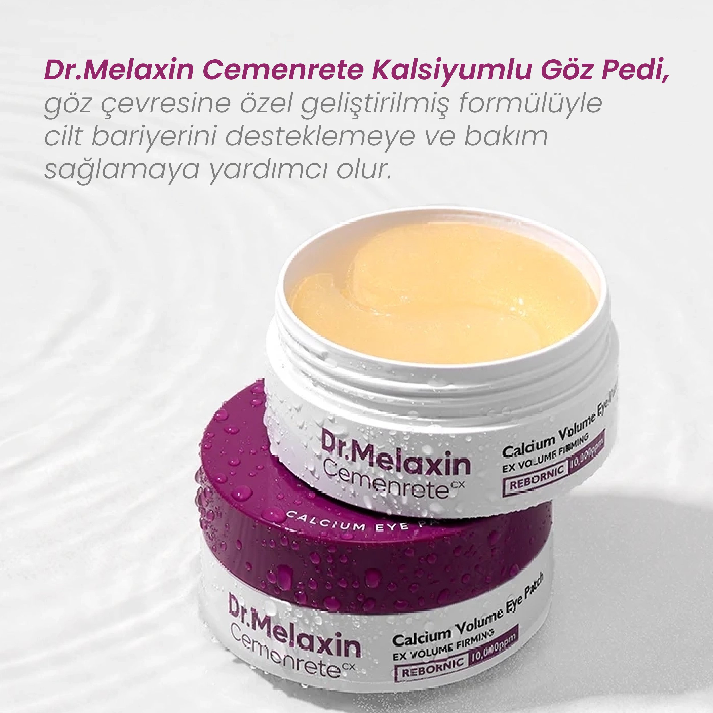 Cemenrete Kalsiyumlu Göz Altı Pedi 60 Adet