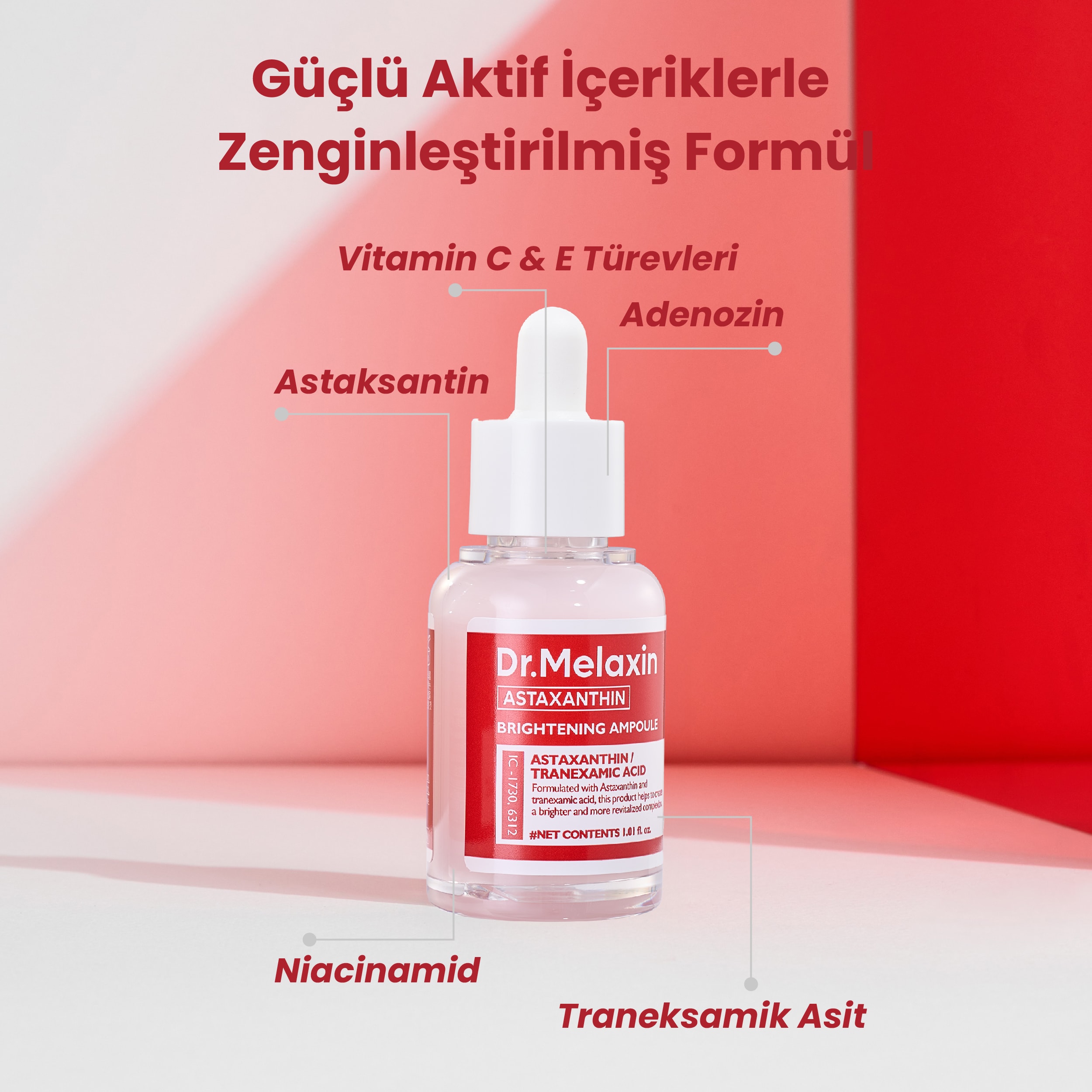Astaxanthin Leke Karşıtı Aydınlatıcı Ampül