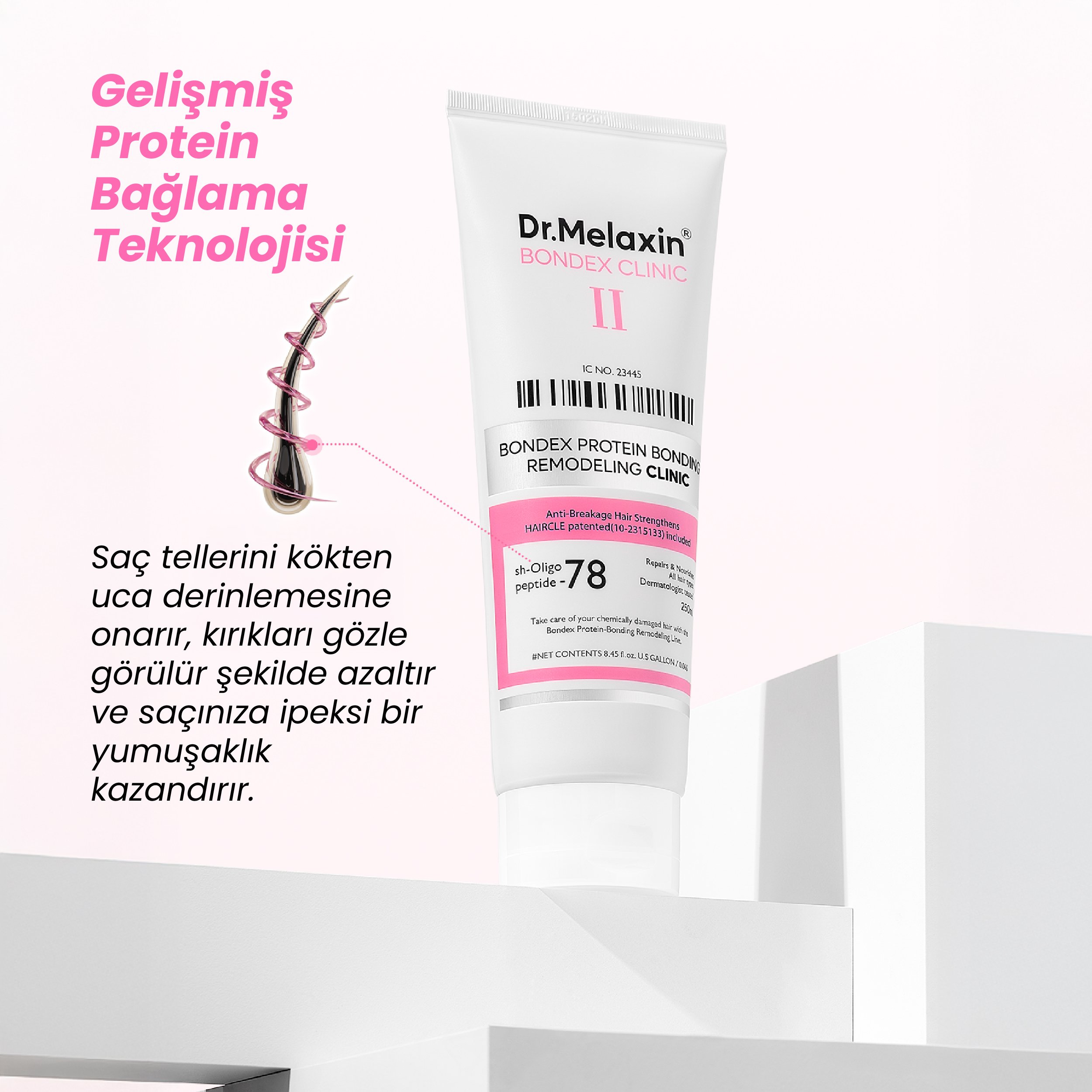 Bondex Proteinli Onarıcı Saç Bakım Kremi 250ml