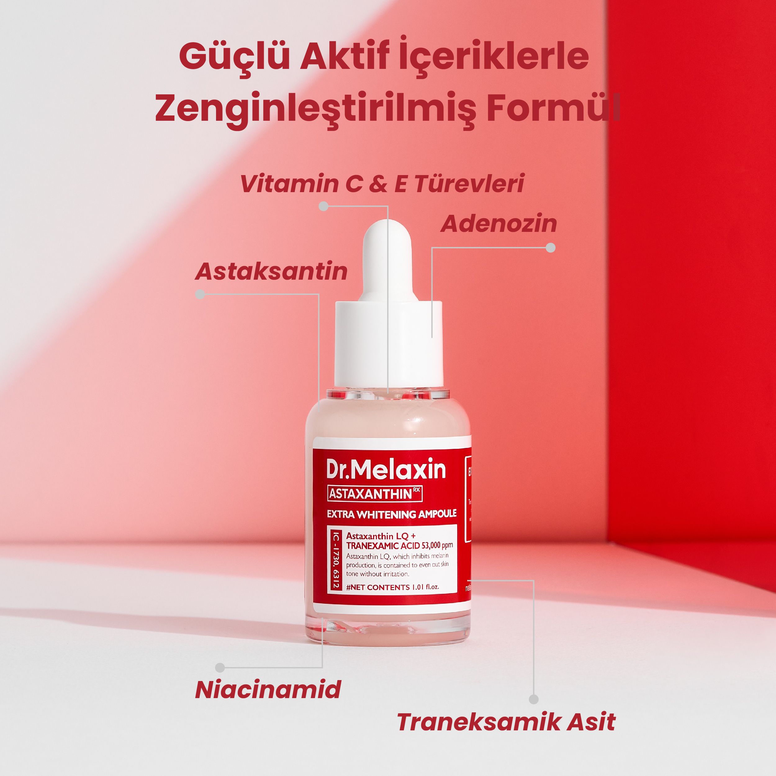 Astaxanthin Leke Karşıtı Aydınlatıcı Ampül