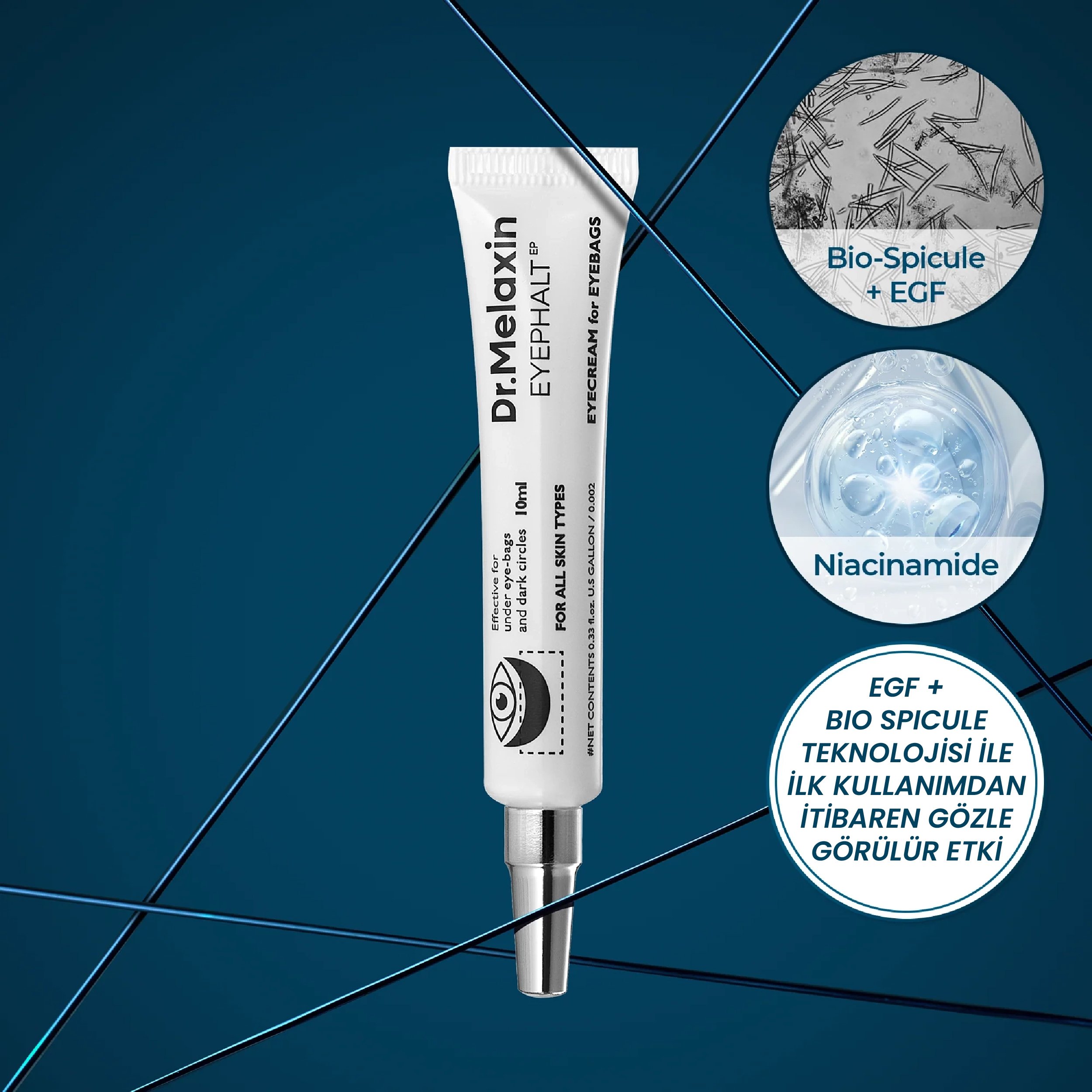 Eyephalt Göz Altı Bakım Kremi Bio-Spicule Teknolojili 10ml