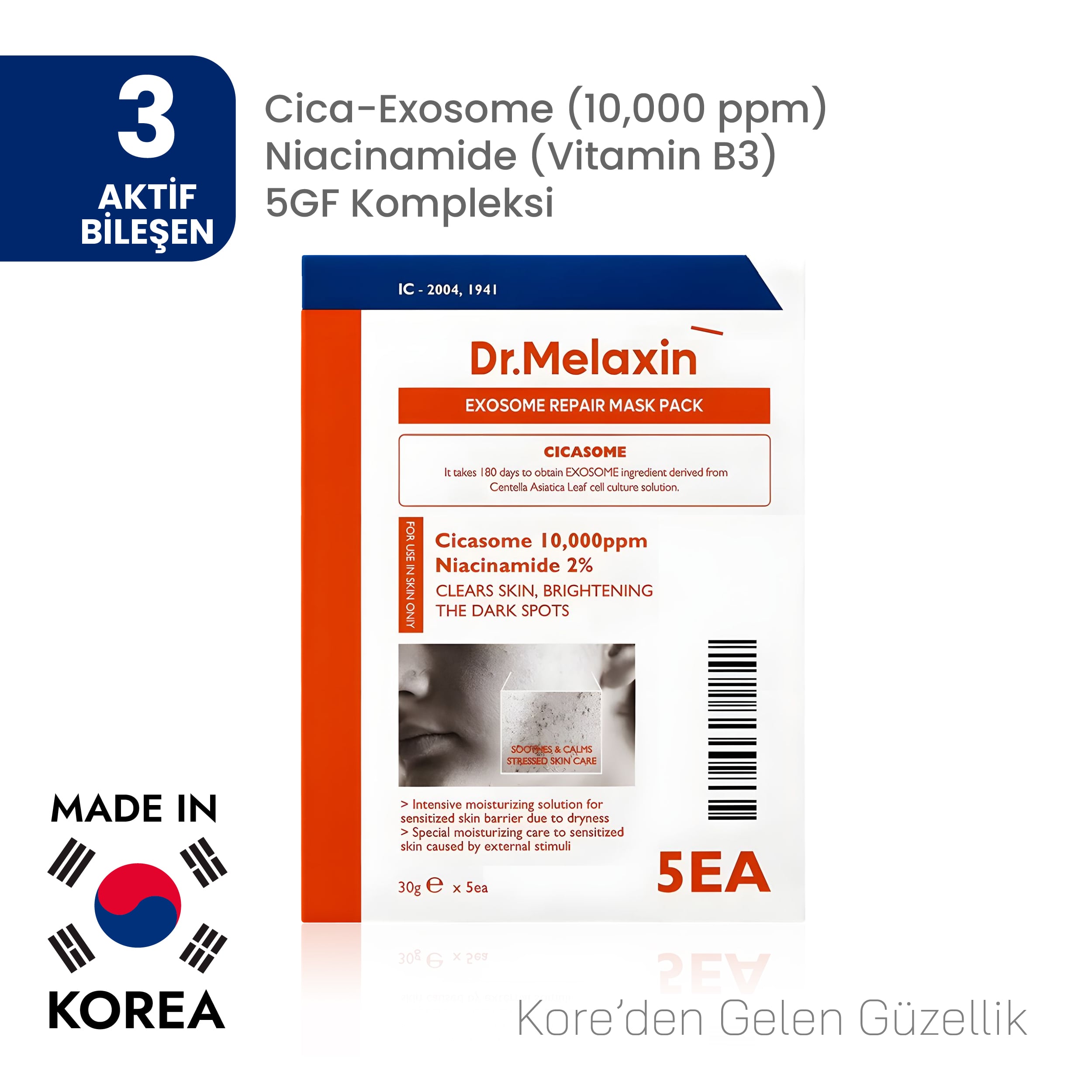 EXOSOME REPAIR FACIAL MASK 5EA