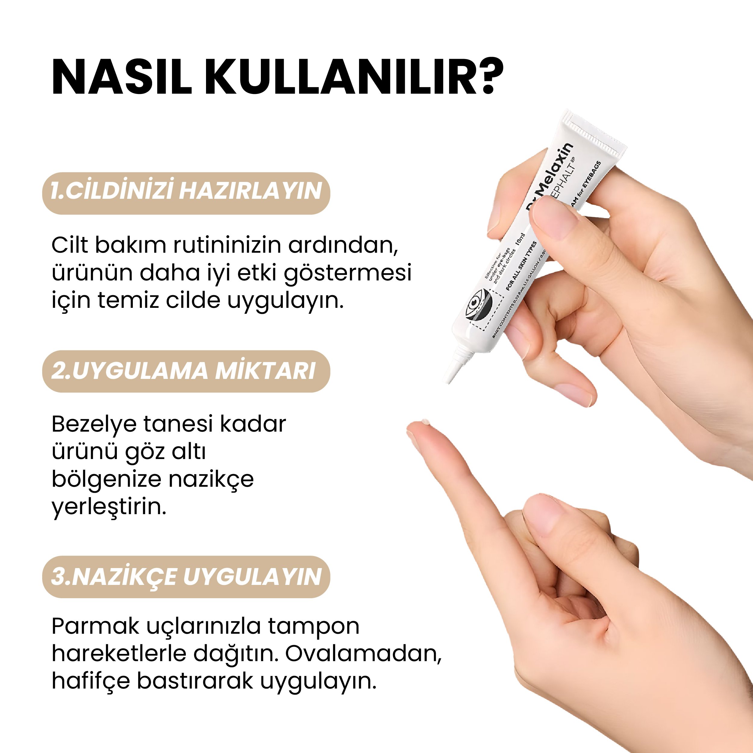 Eyephalt Göz Altı Bakım Kremi Bio-Spicule Teknolojili 10ml