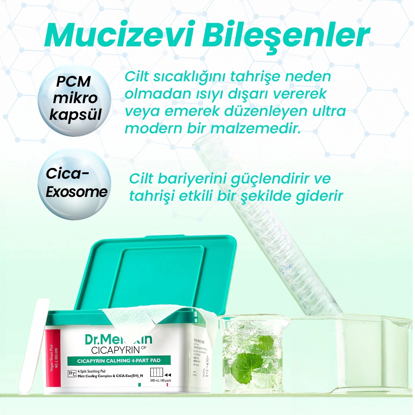 CICAPYRIN  CALMING 4-PART PAD