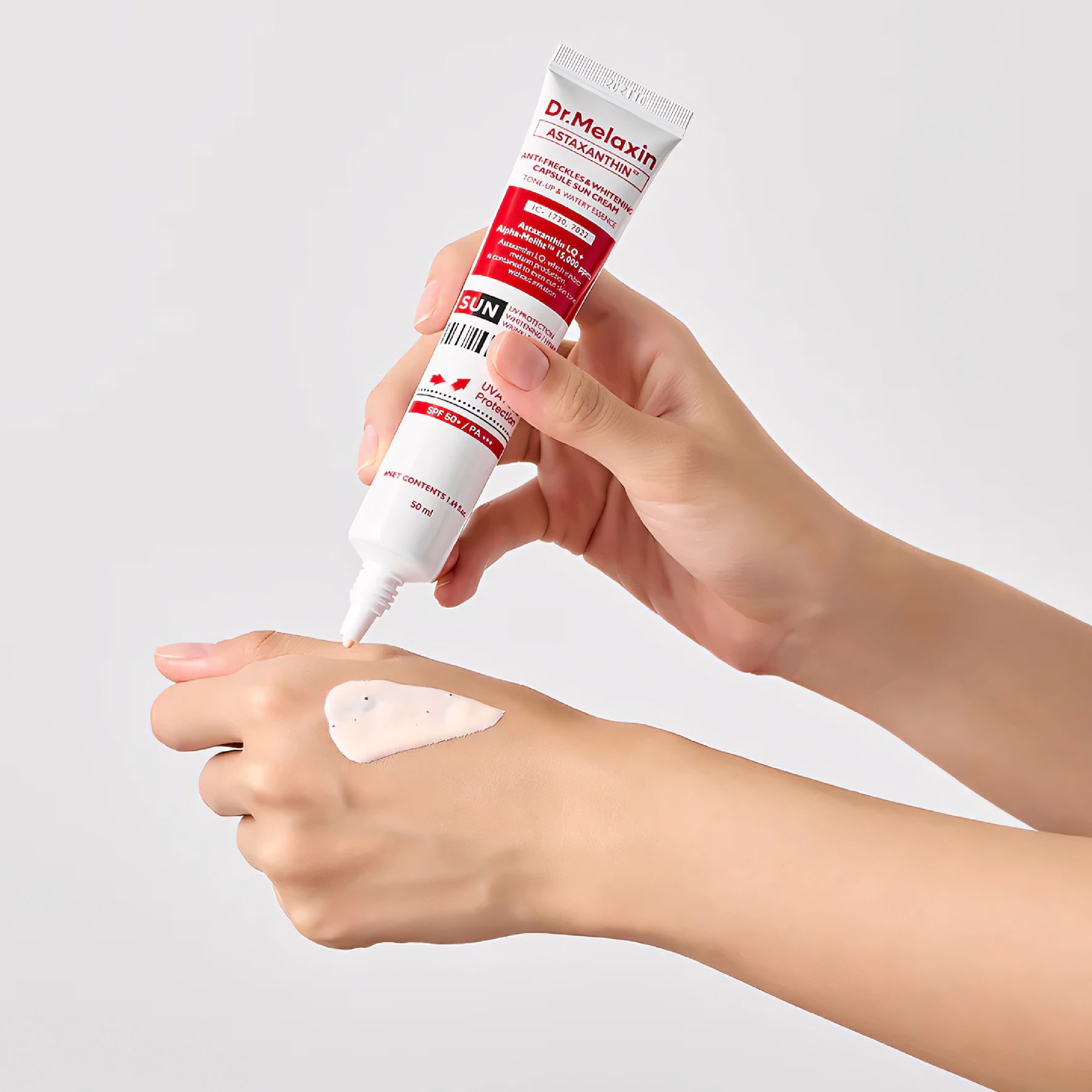 Astaxanthin Leke Karşıtı Aydınlatıcı Kapsül Güneş Kremi 50ml