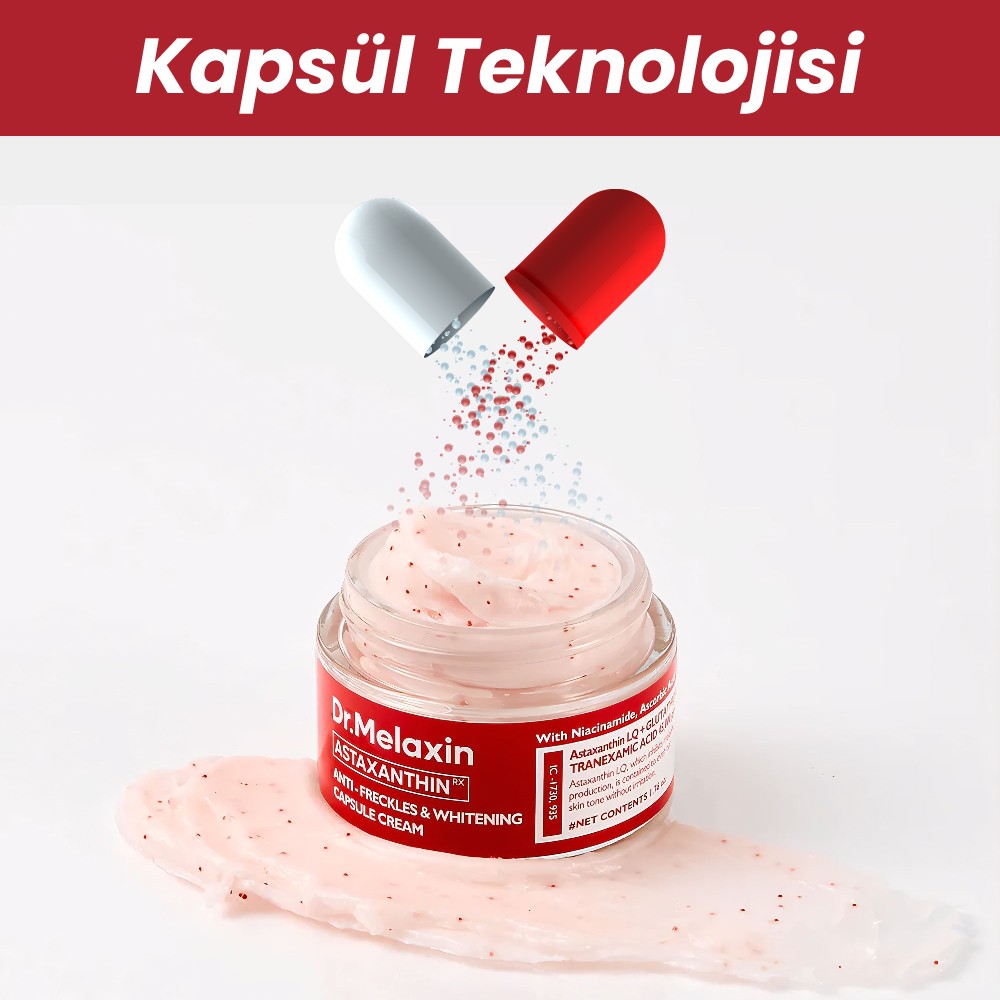 ASTAXANTHIN ANTI FRECKLES & WHITENING CAPSULE CREAM