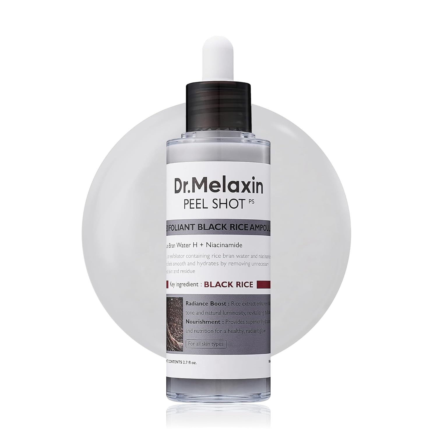 Peel Shot Arındırıcı Ve Aydınlatıcı Siyah Pirinç Peeling Ampül 80ml