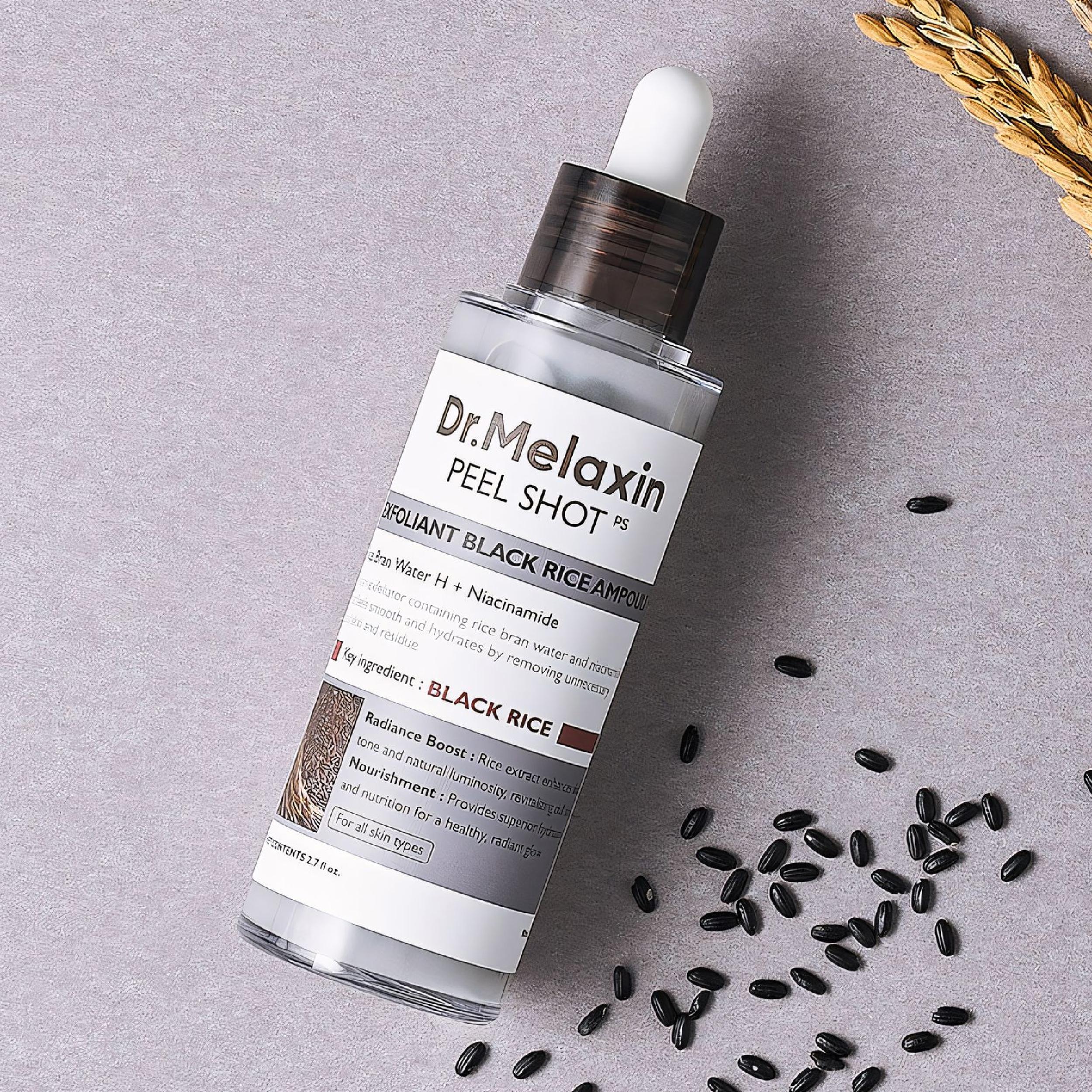 Peel Shot Arındırıcı Ve Aydınlatıcı Siyah Pirinç Peeling Ampül 80ml