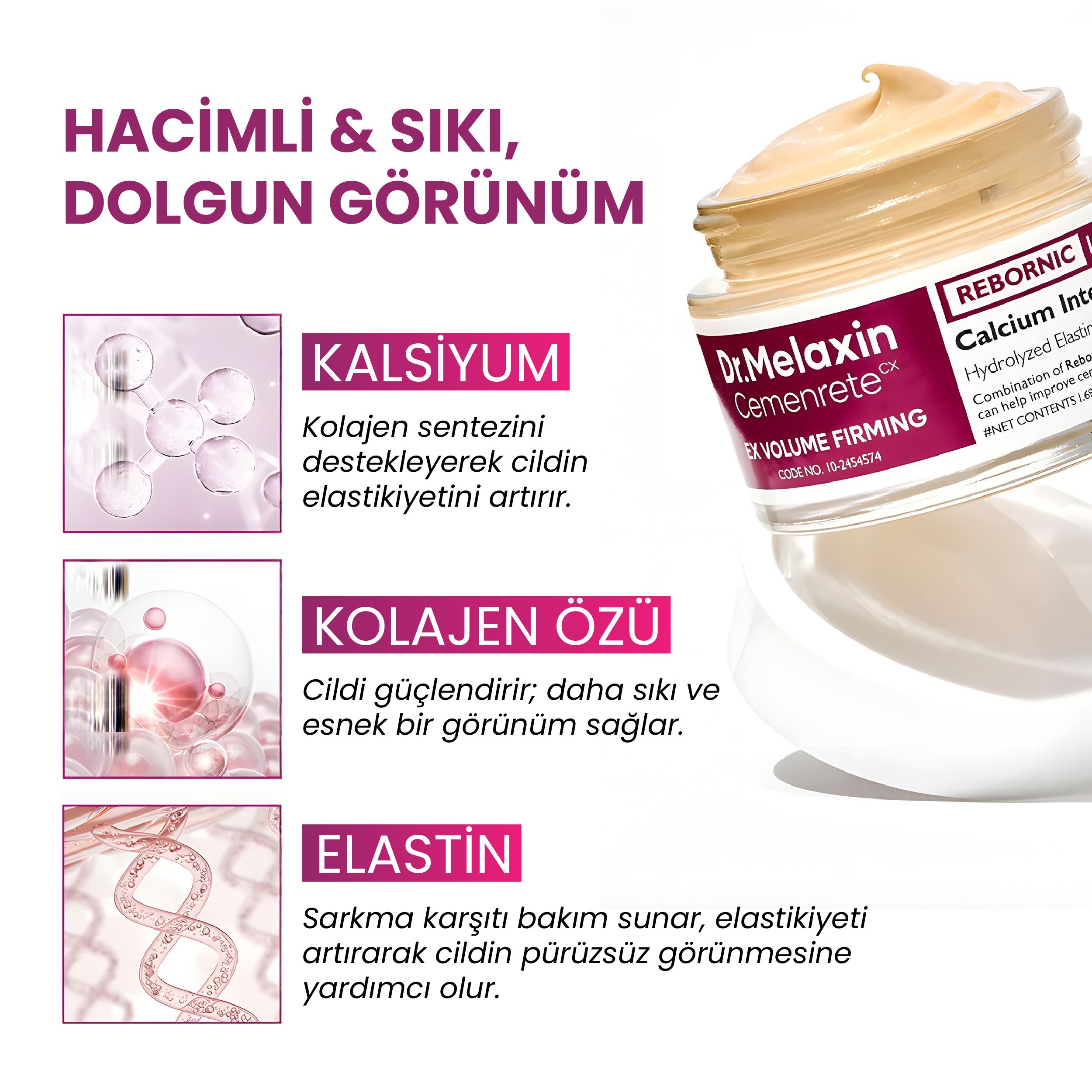 Cemenrete Kalsiyumlu Yüz & Göz Kremi 50ml