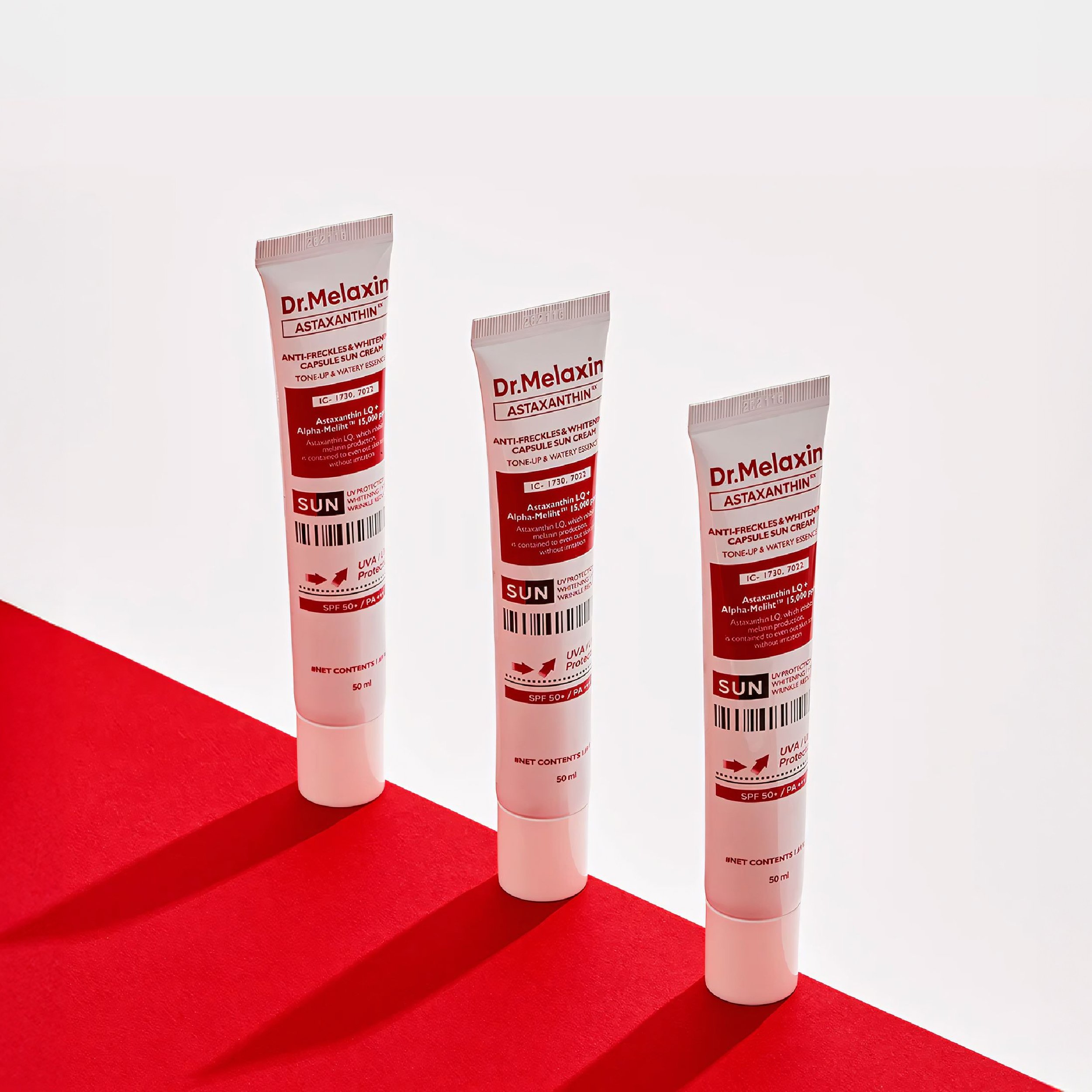 Astaxanthin Leke Karşıtı Aydınlatıcı Kapsül Güneş Kremi 50ml