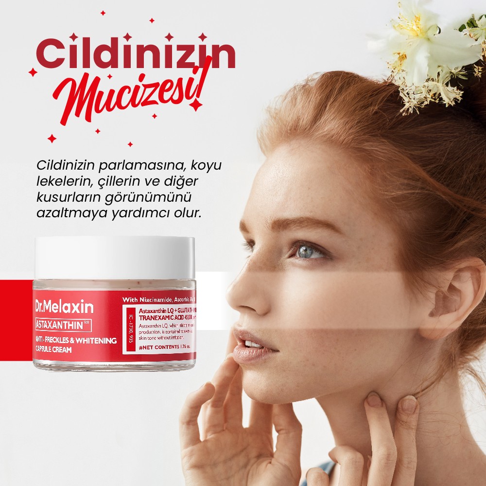 ASTAXANTHIN ANTI FRECKLES & WHITENING CAPSULE CREAM