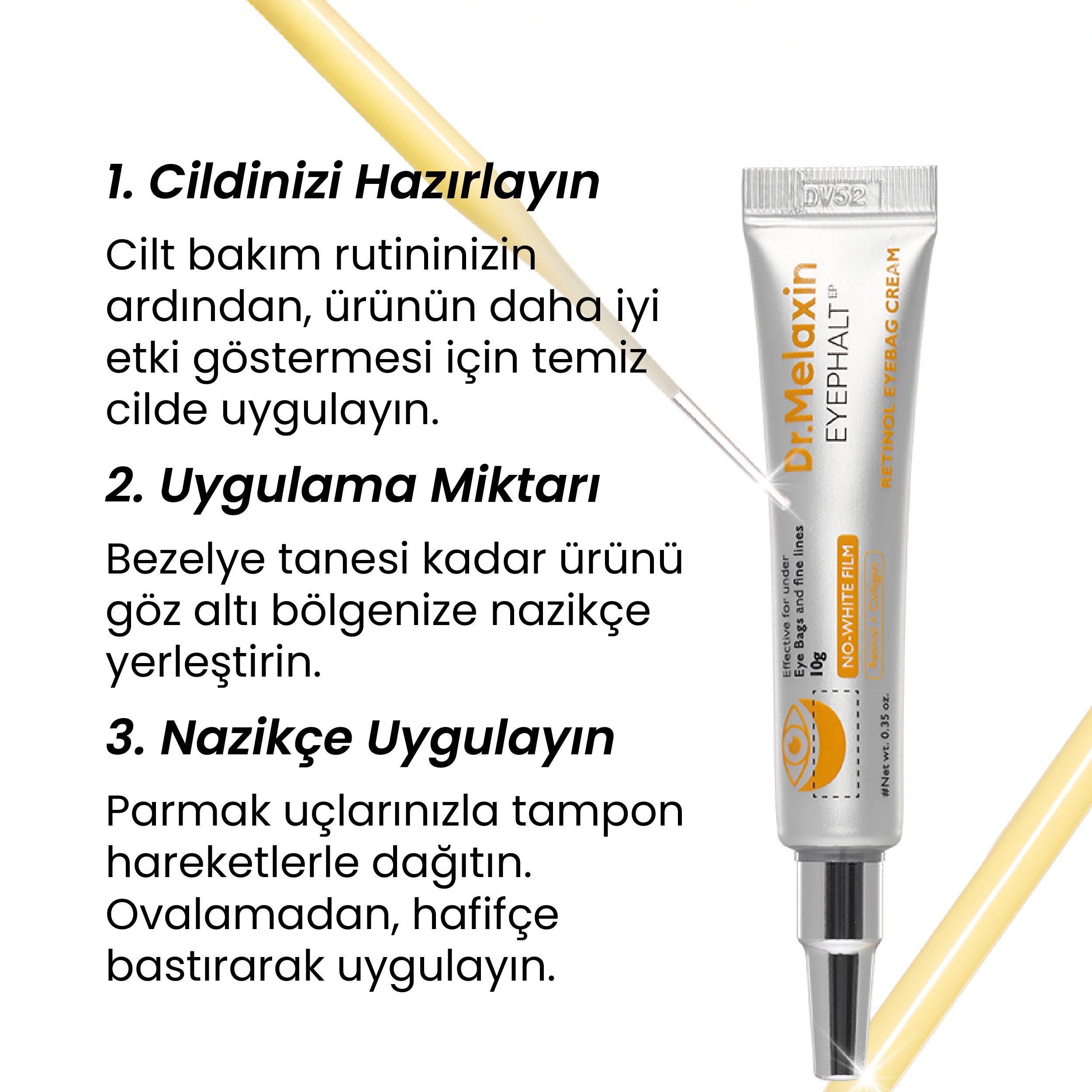 Eyephalt Retinollü Göz Altı Bakım Kremi Bio-Spicule Teknolojili 10ml