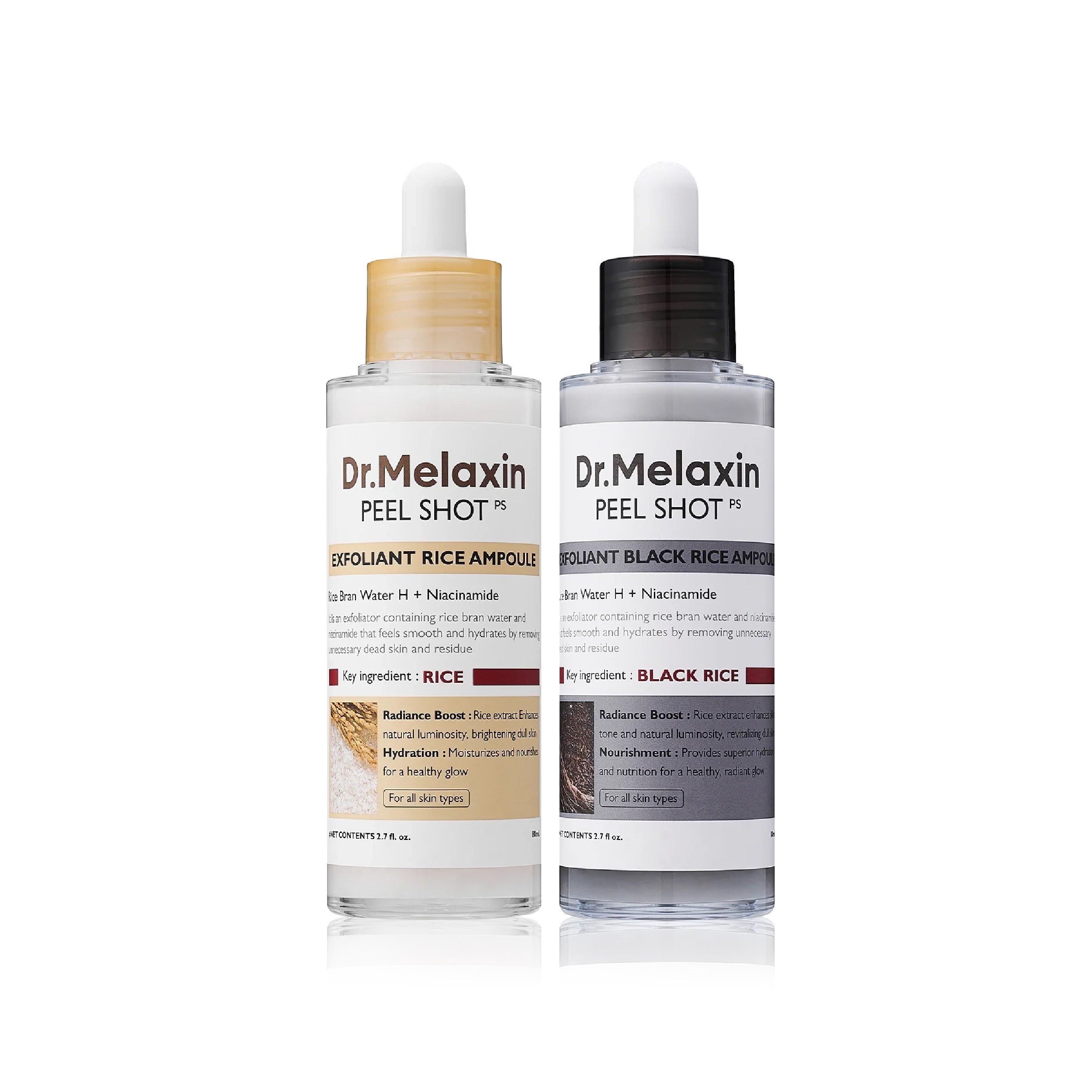 Peel Shot Arındırıcı ve Aydınlatıcı Pirinç Peeling Ampül Seti