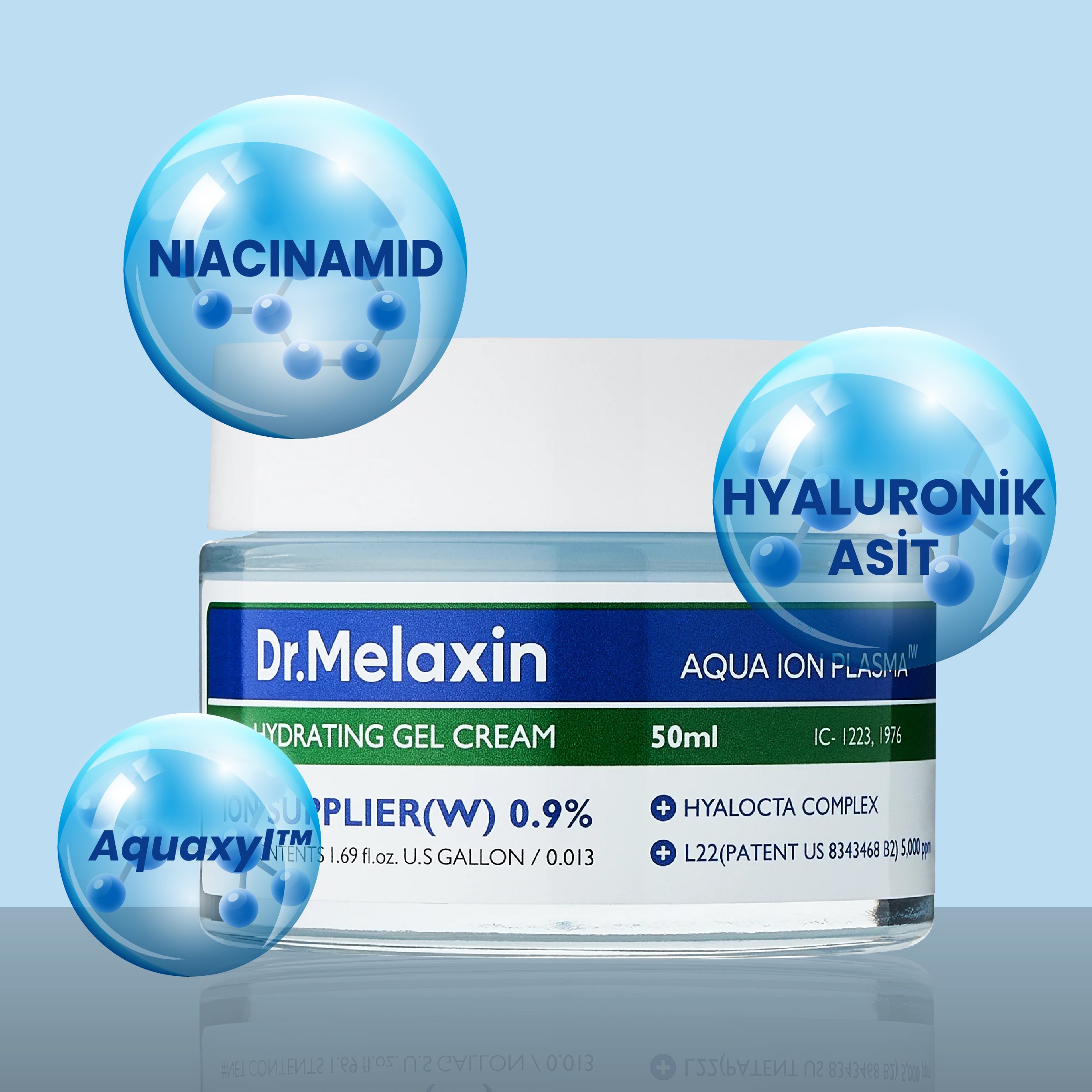 Aqua Ion Yoğun Nemlendirici Bakım Kremi 50ml