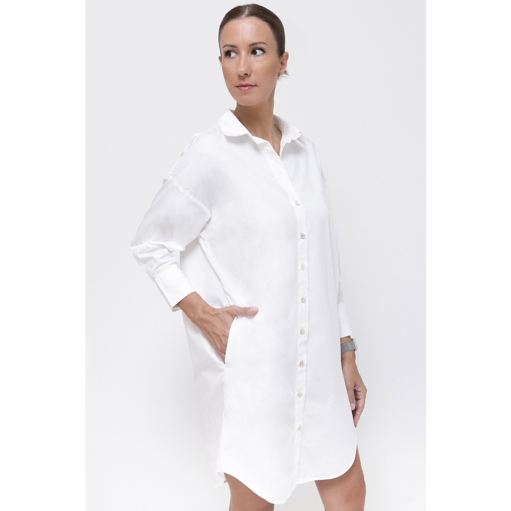 SFIDA White poplin dress AR002 