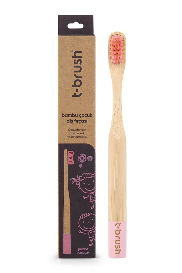 T-Brush Bambu Çocuk Diş Fırçası