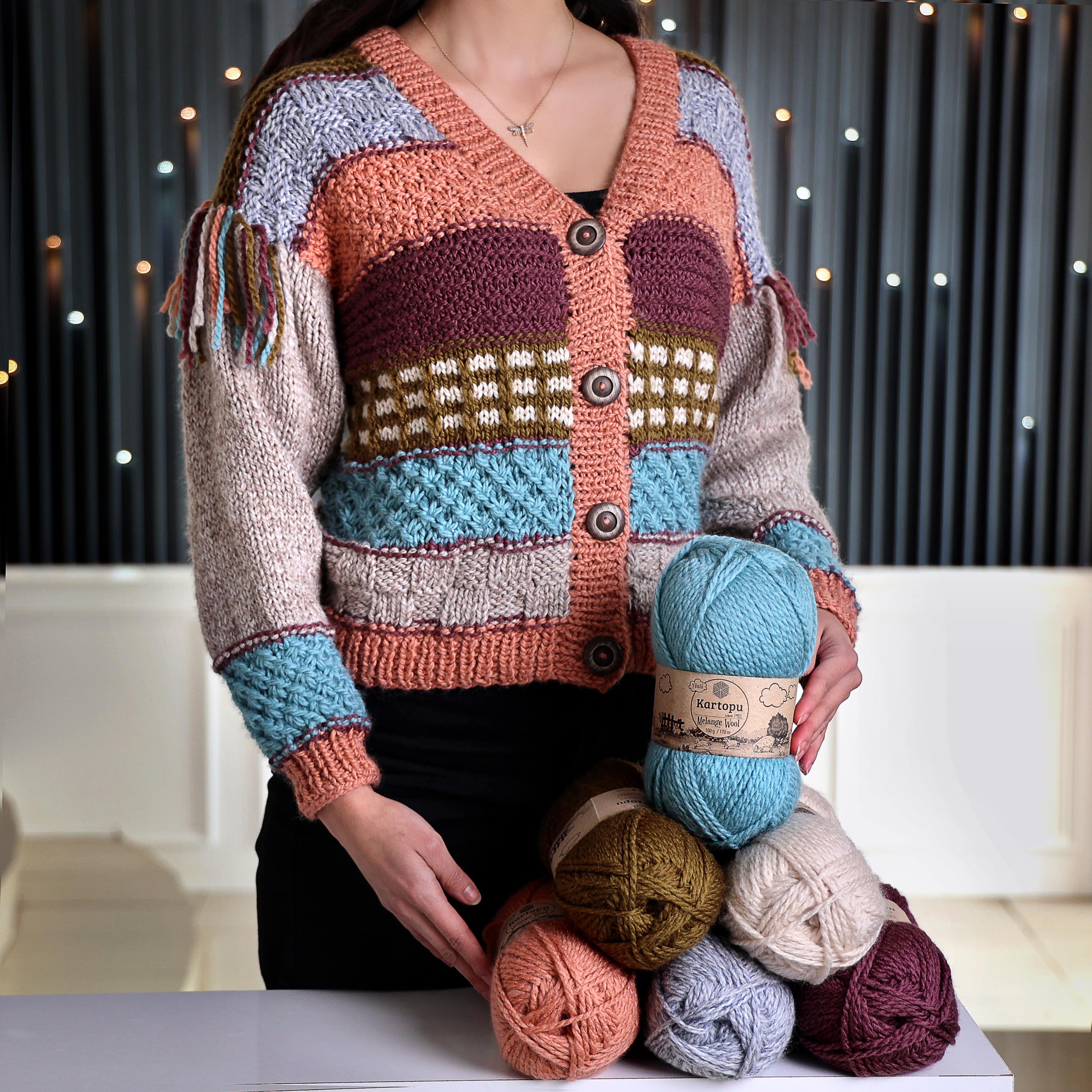 Kartopu Melange Wool