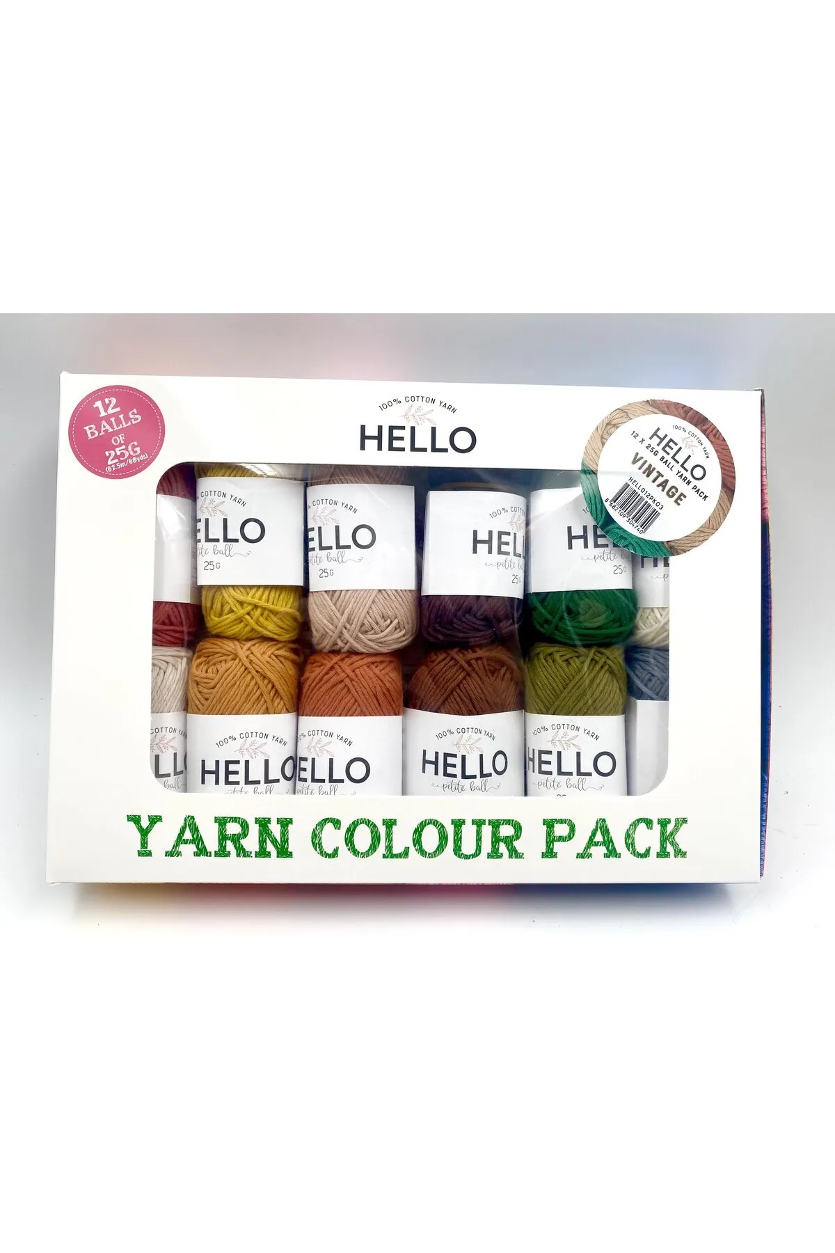 Hello 12'li İplik Seti - VINTAGE