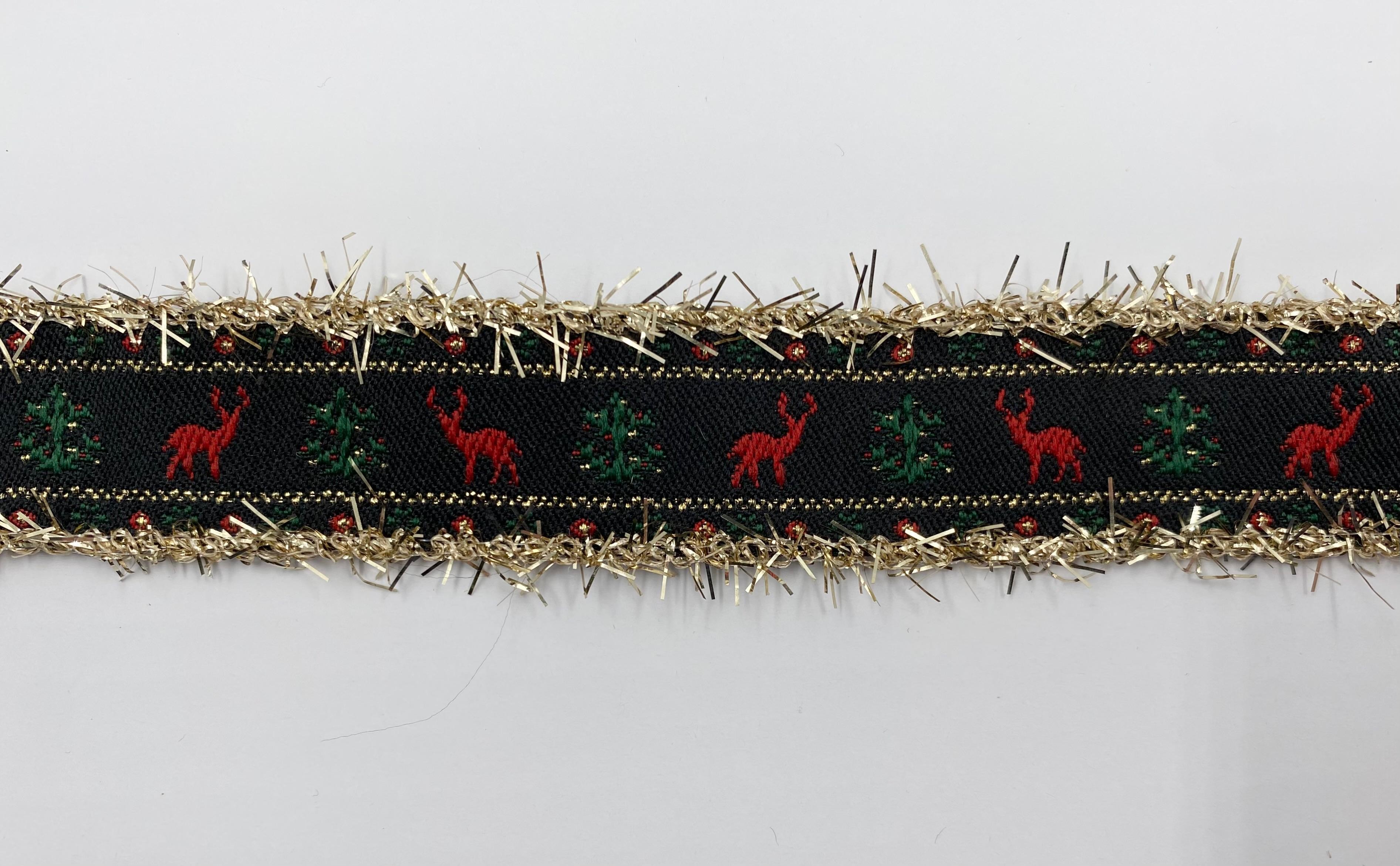 Yılbaşı Püsküllü Kurdele 2.5 cm