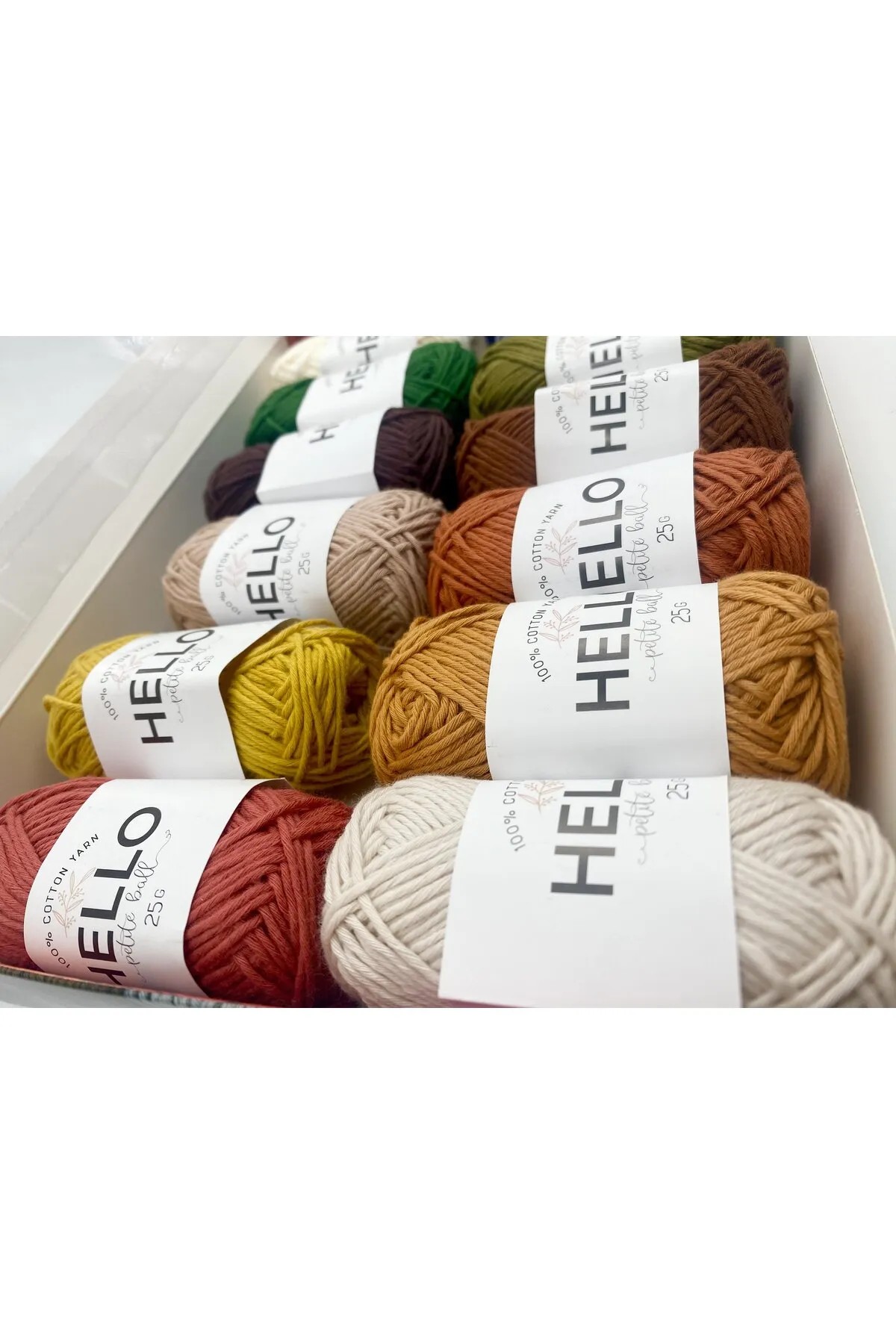 Hello 12'li İplik Seti - VINTAGE