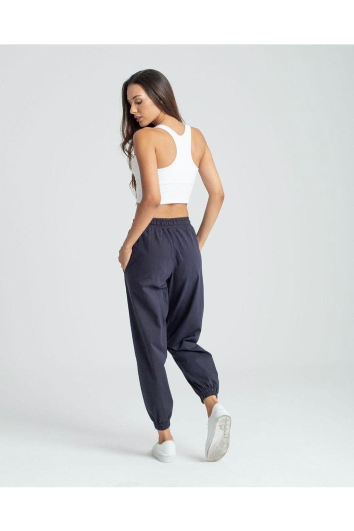 Gabardin Pantolon Lacivert