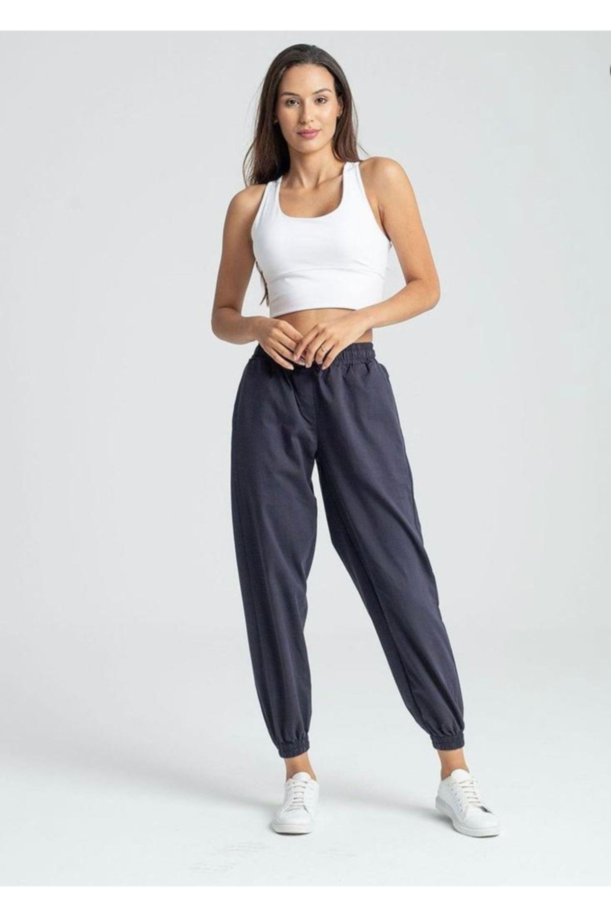 Gabardin Pantolon Lacivert