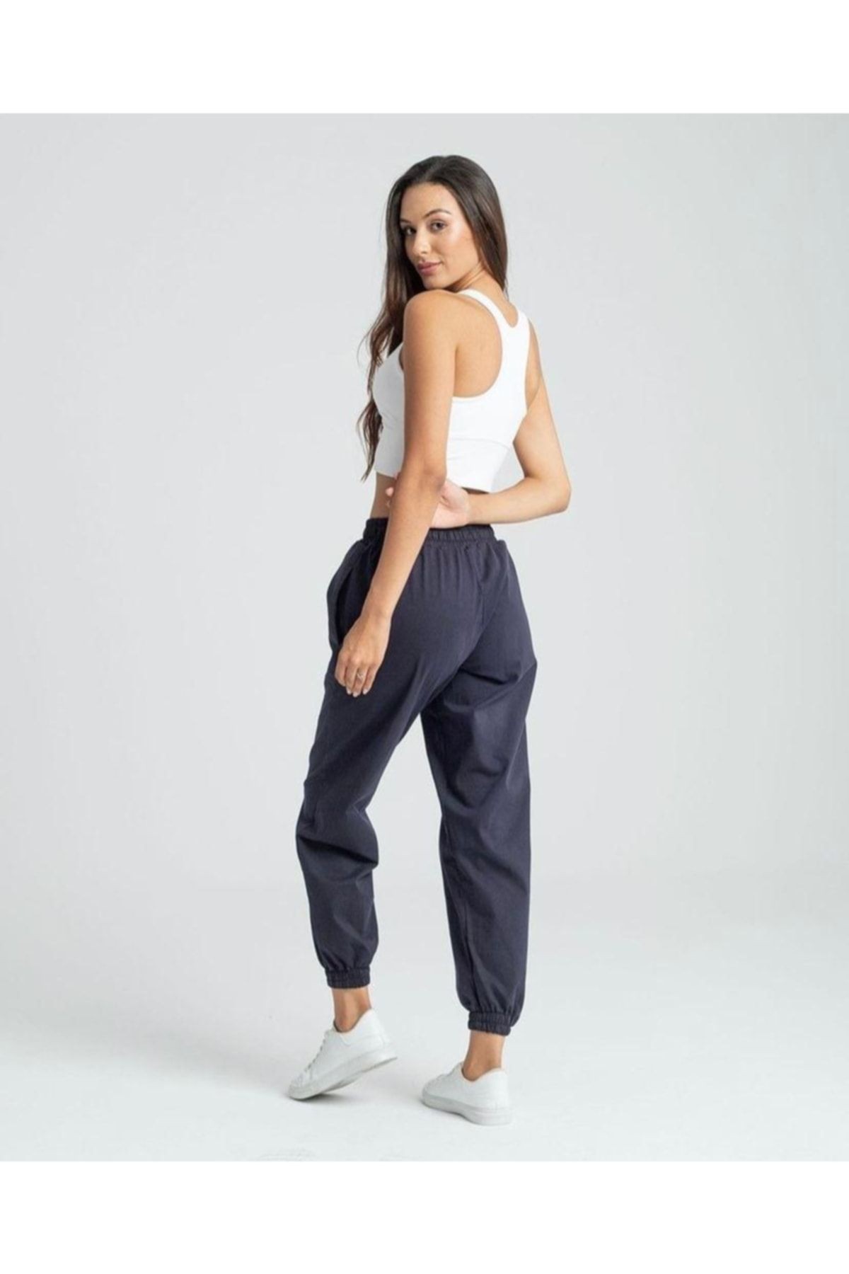 Gabardin Pantolon Lacivert