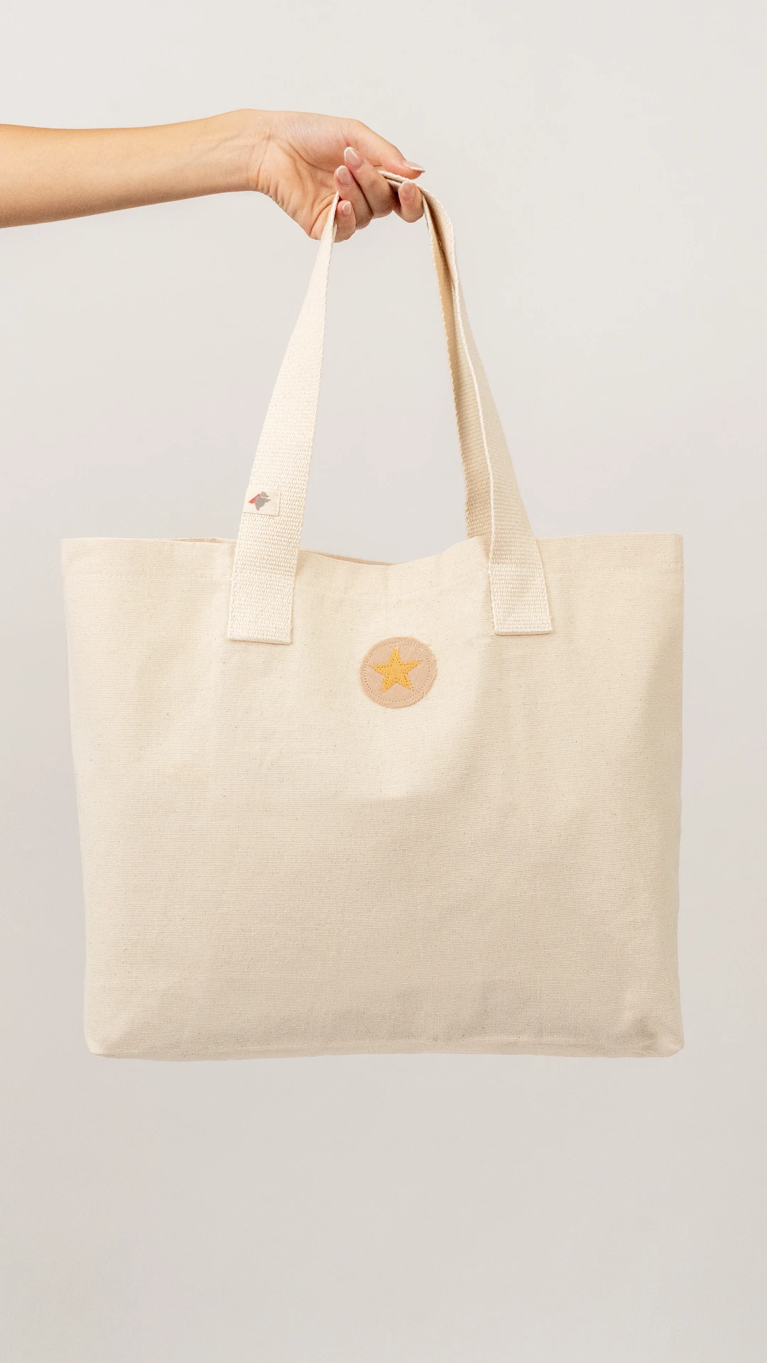 Krem Zemin Sarı Yıldız thumbnail image