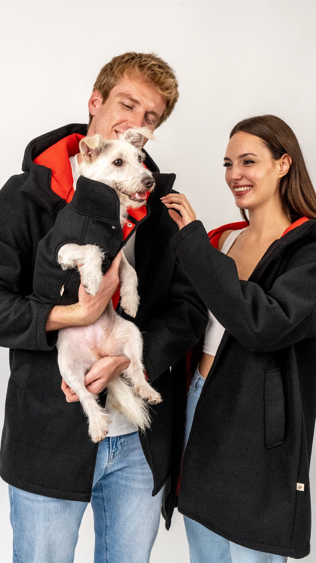 Unisex Kaban / Siyah-Kırmızı