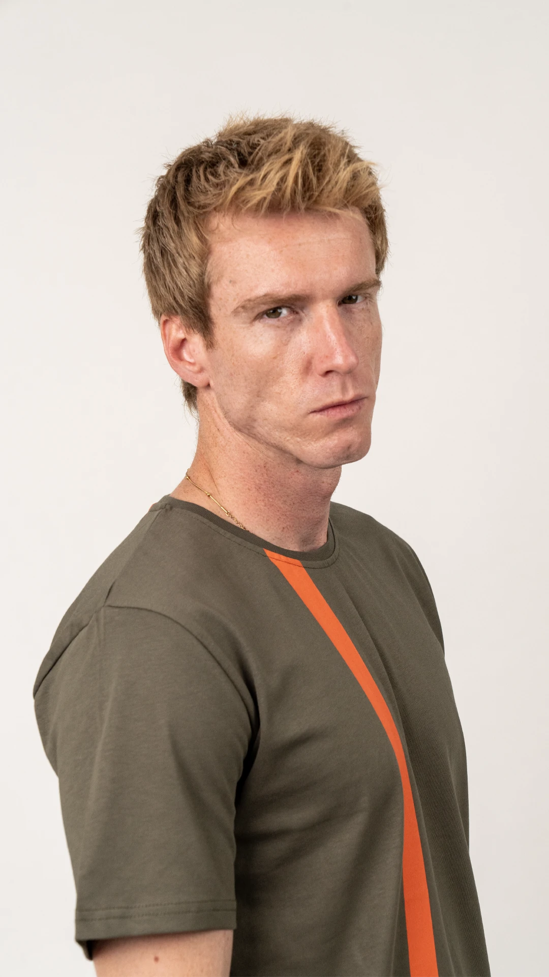 Line T-Shirt Erkek image