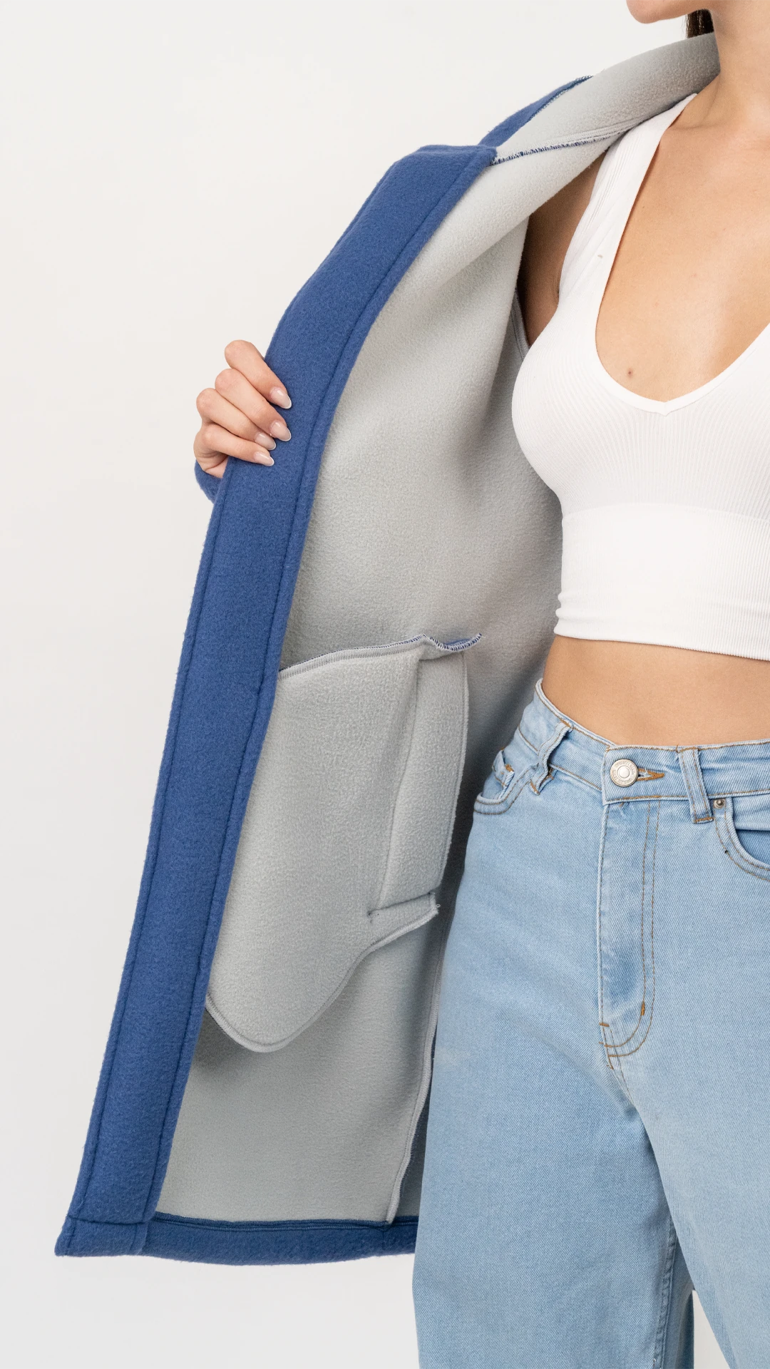 Unisex Kaban / Açık Mavi-İndigo