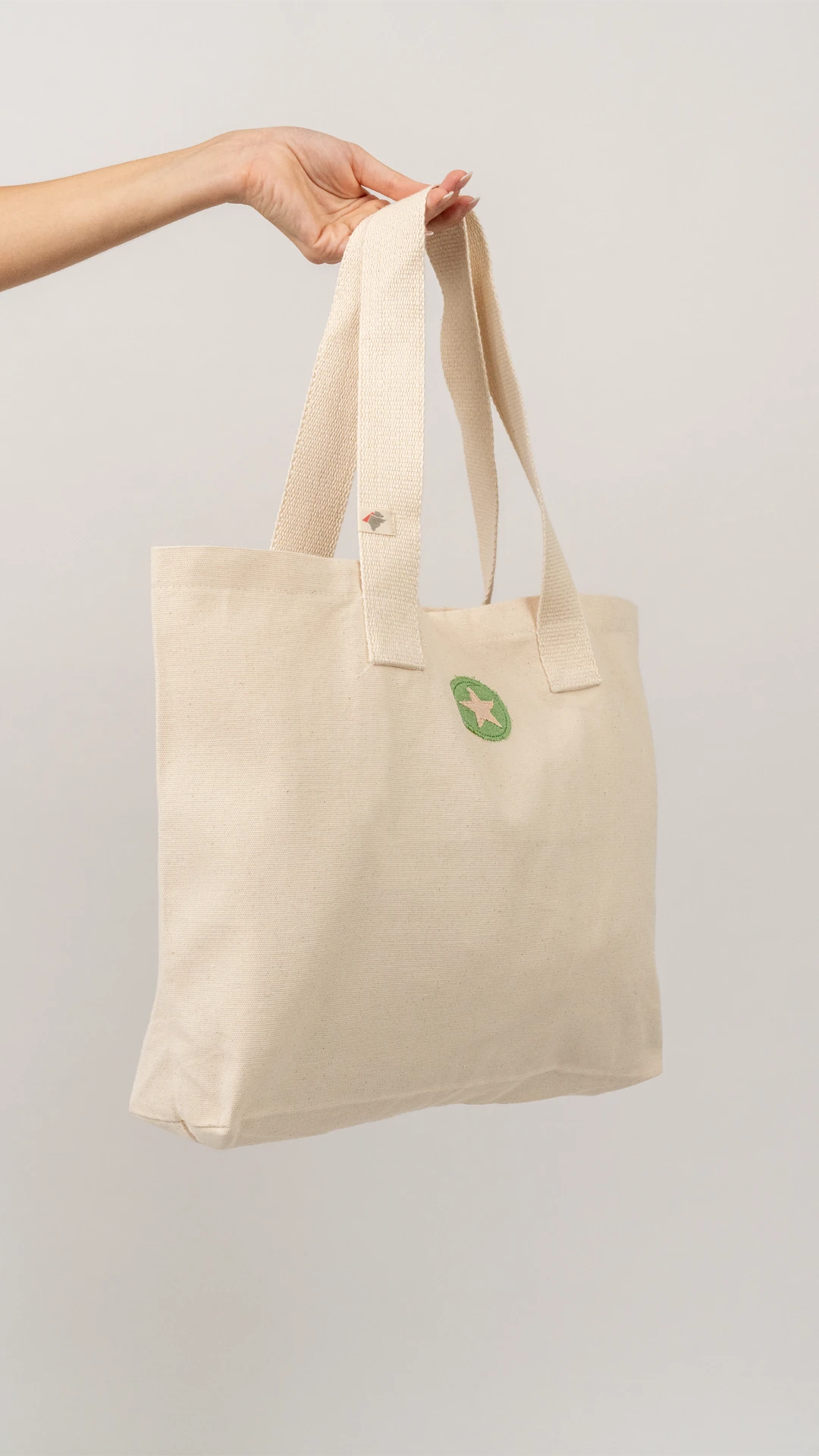 Yeşil Zemin Krem Yıldız thumbnail image