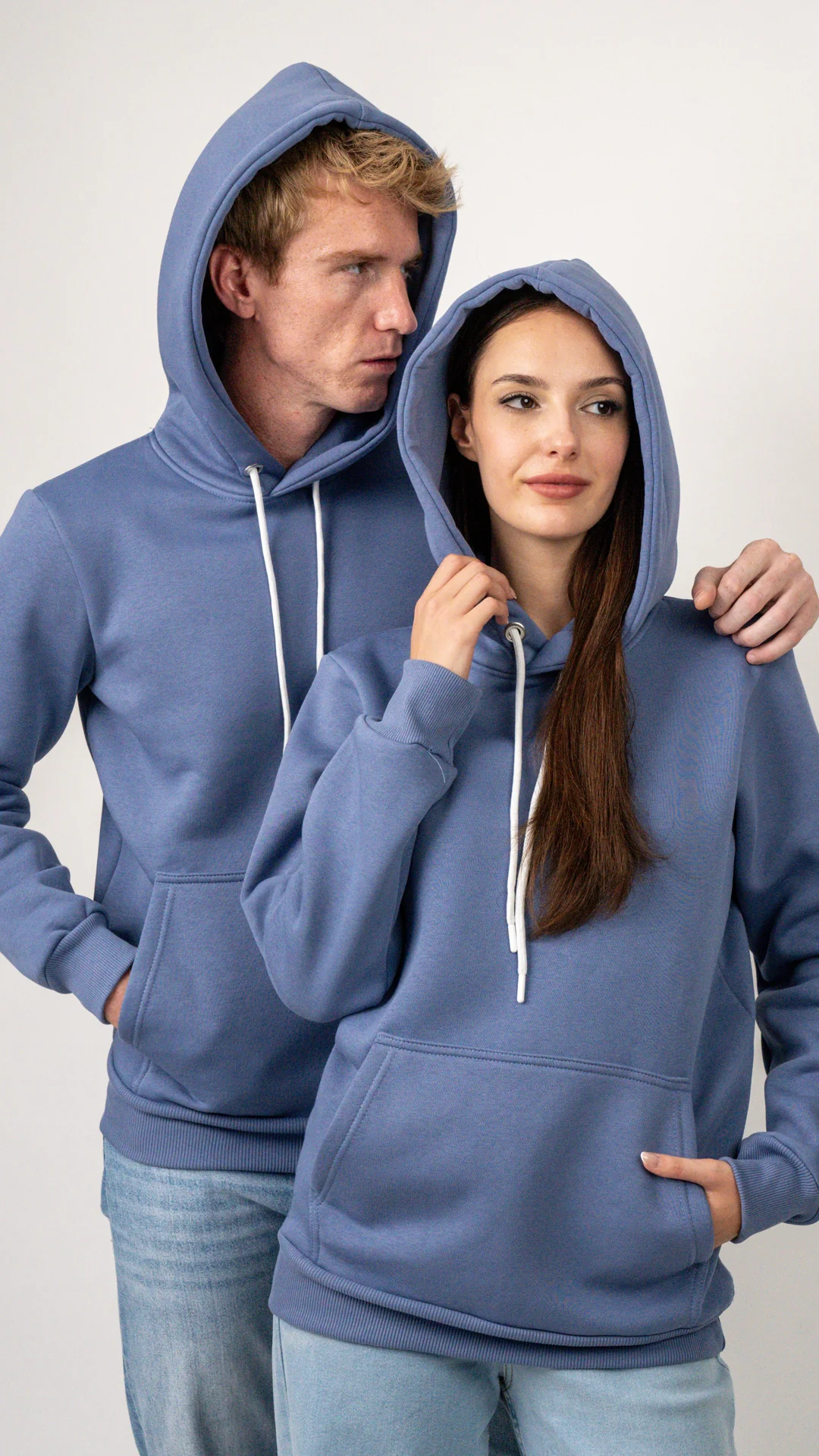 Unisex Hoodie - İndigo