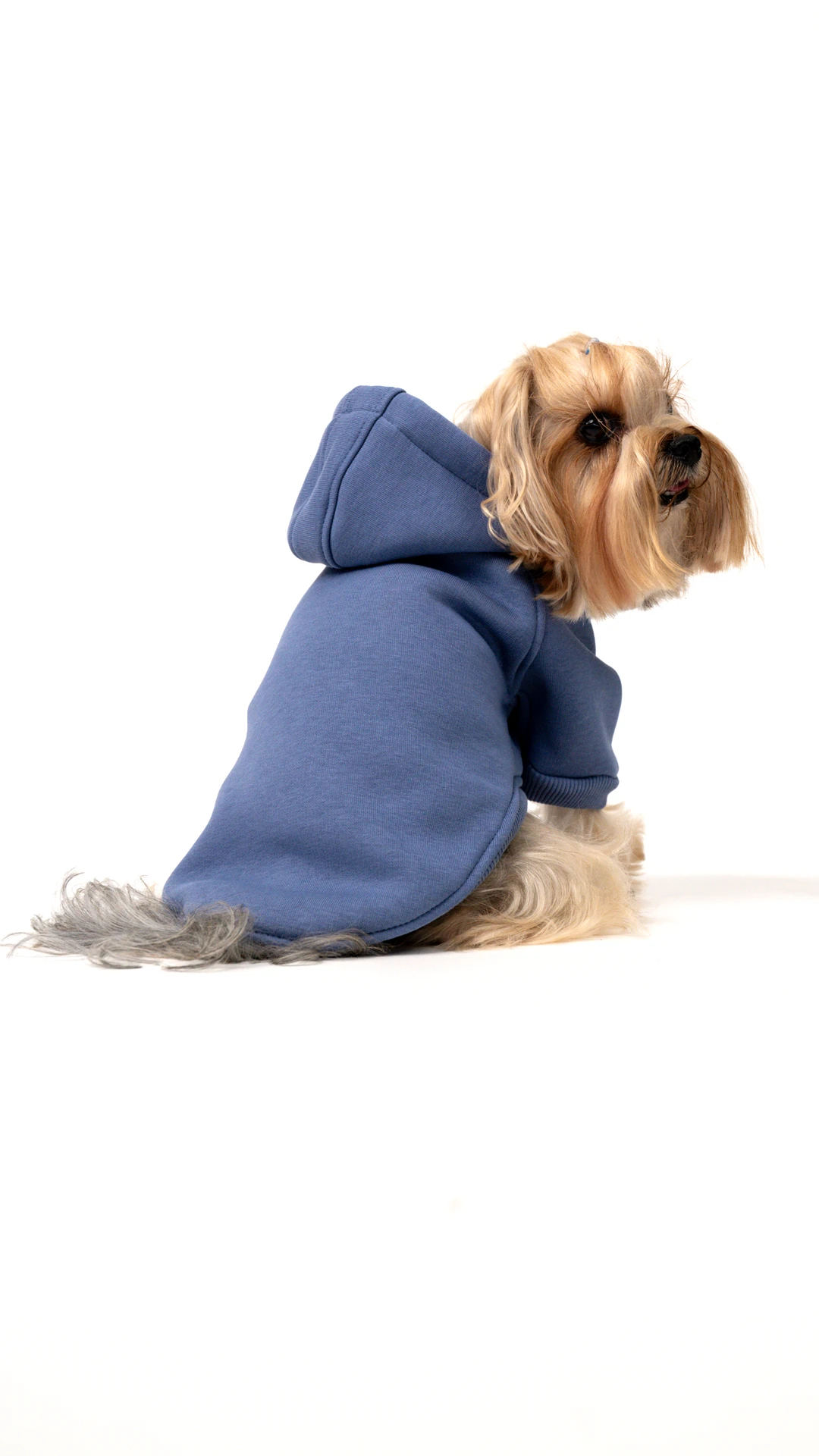 3'lü İndigo Hoodie Kombin / Kadın-Erkek-Dost