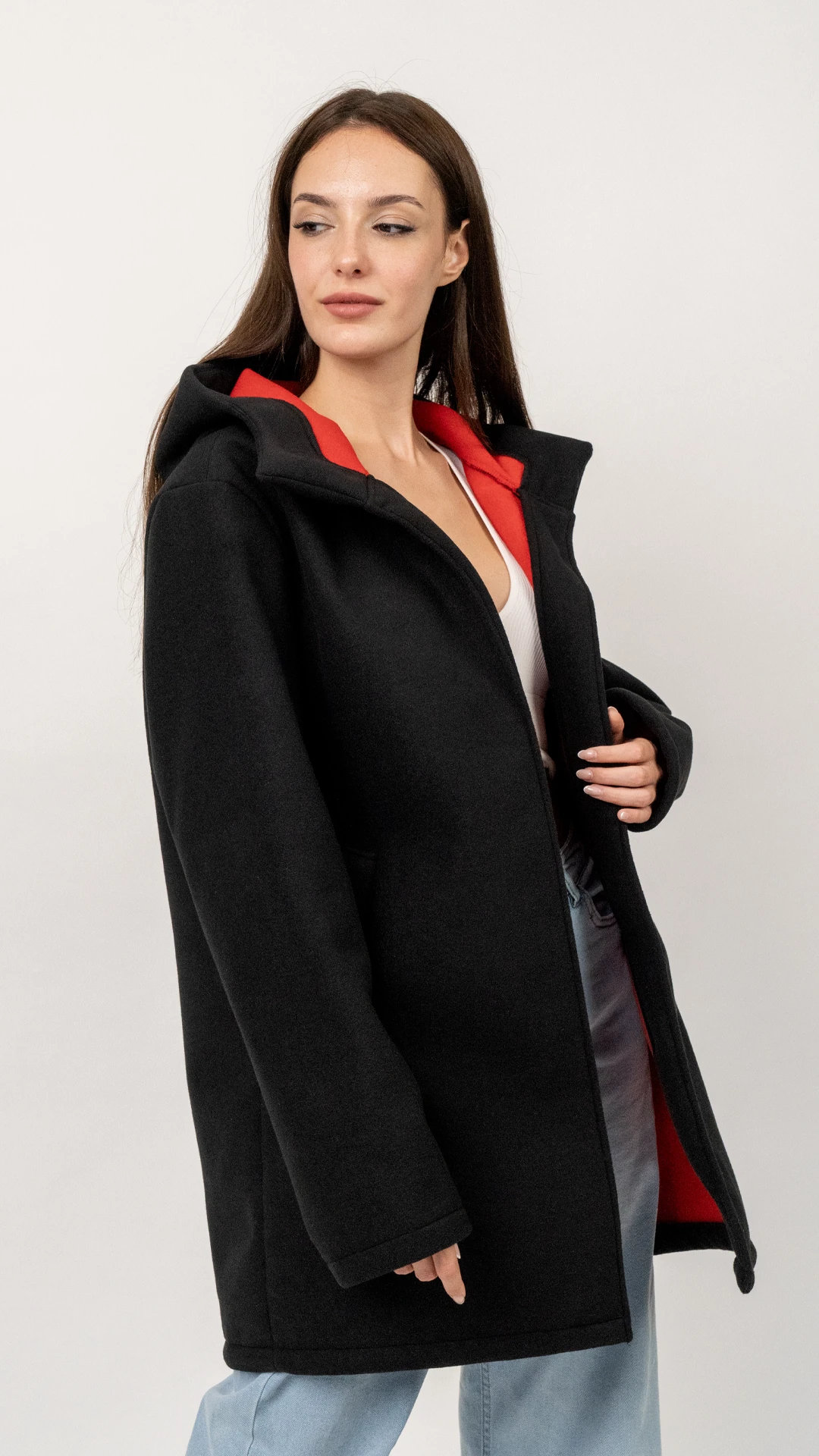 Unisex Kaban / Siyah-Kırmızı main variant image