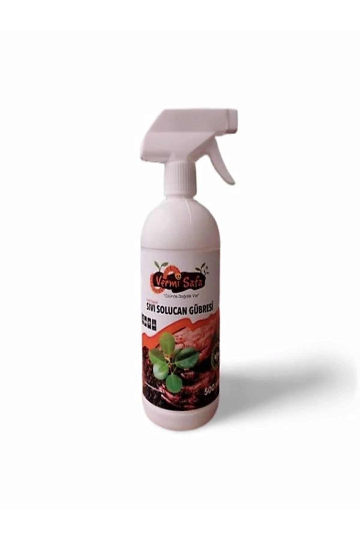 Organik Sıvı Sprey Solucan Gübresi 500 ml Kullanıma Hazır