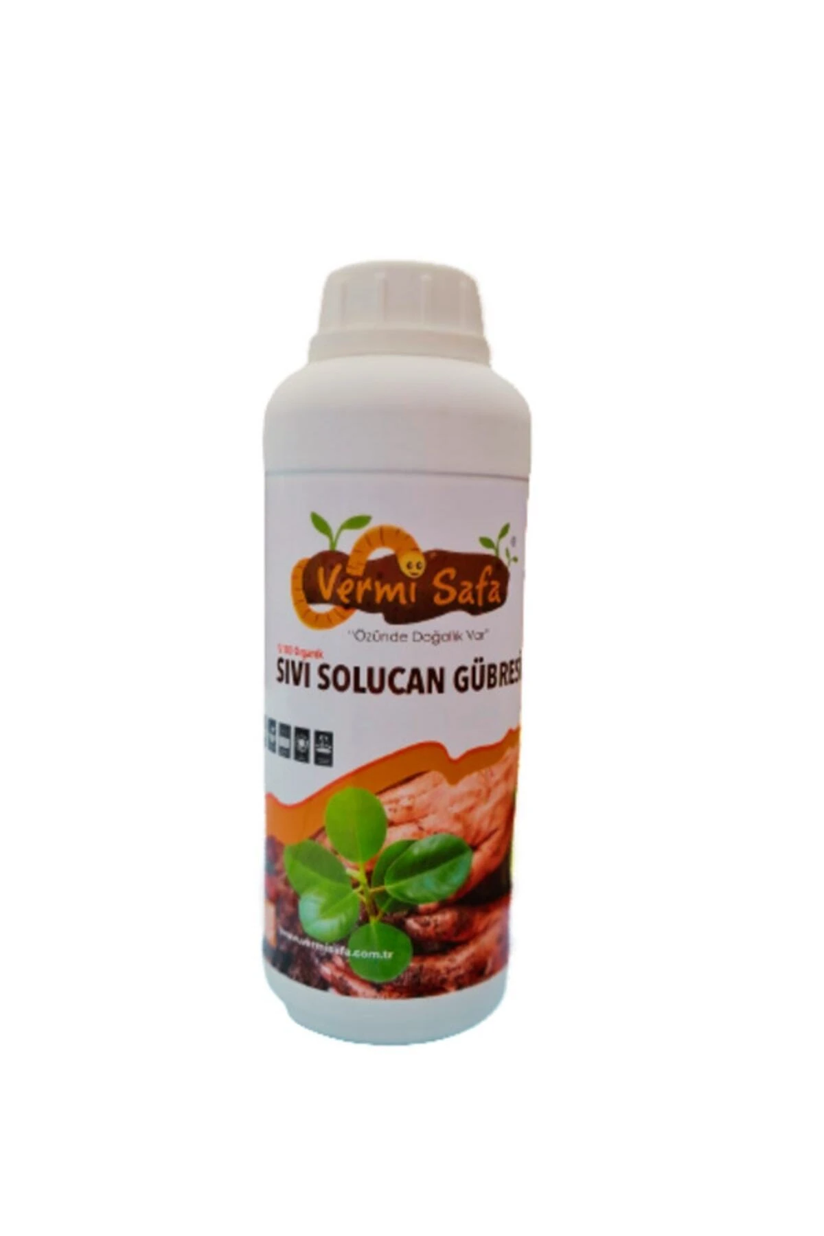 Organik Konsantre Sıvı Solucan Gübresi 1 Lt. Bitkileriniz Için Besleyici, Güçlü, Etkili...