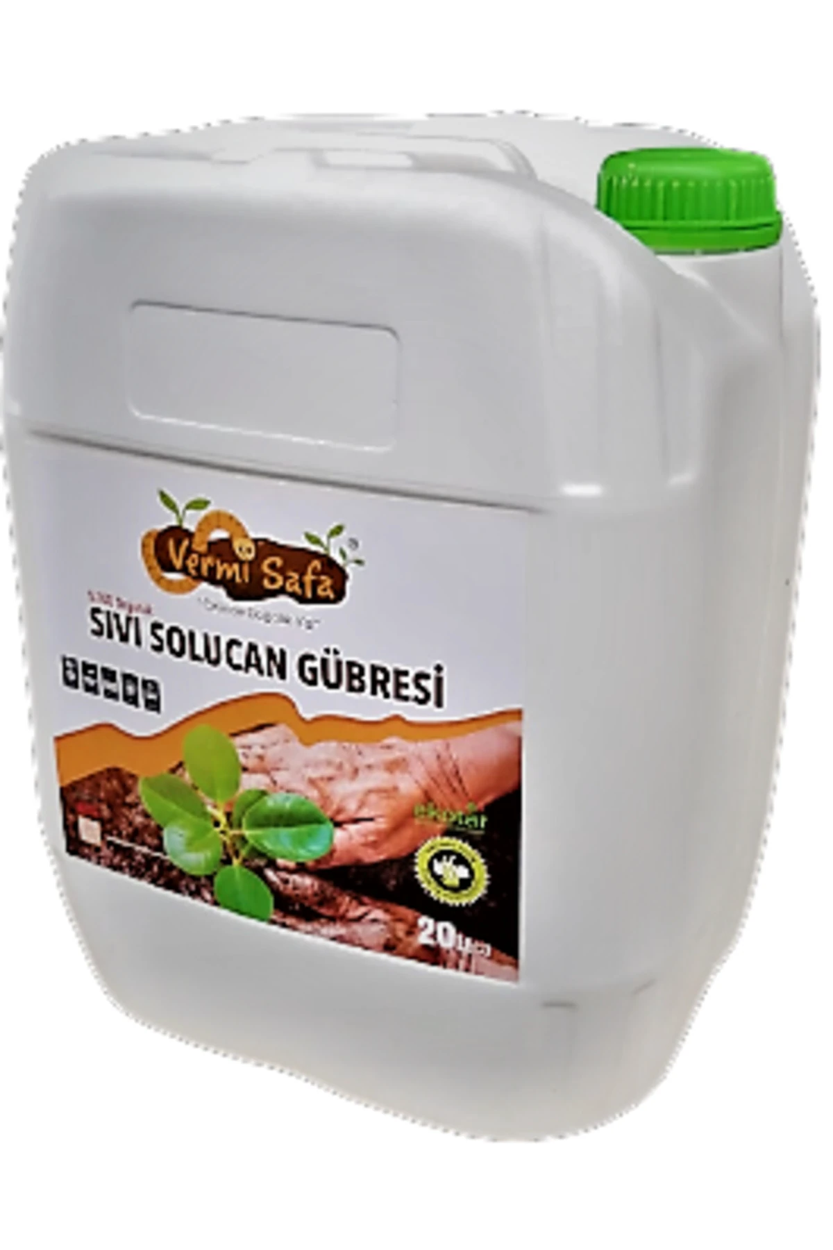 Organik Konsantre Sıvı Solucan Gübresi 20 Lt. Tüm Bitkileriniz Için Besleyici Güçlü Ve Etkili...