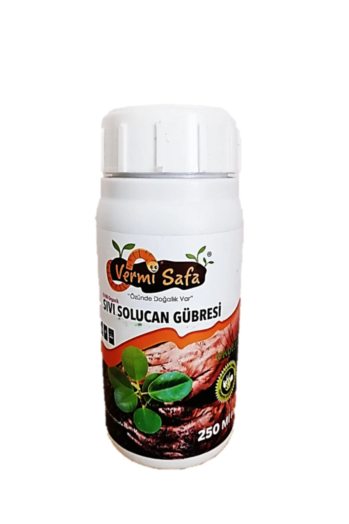 Organik Solucan Gübresi, Sebze, Meyve, Tarla, Sera, Bahçe Bitkilerinde.3kg Katı 250ml Sıvı